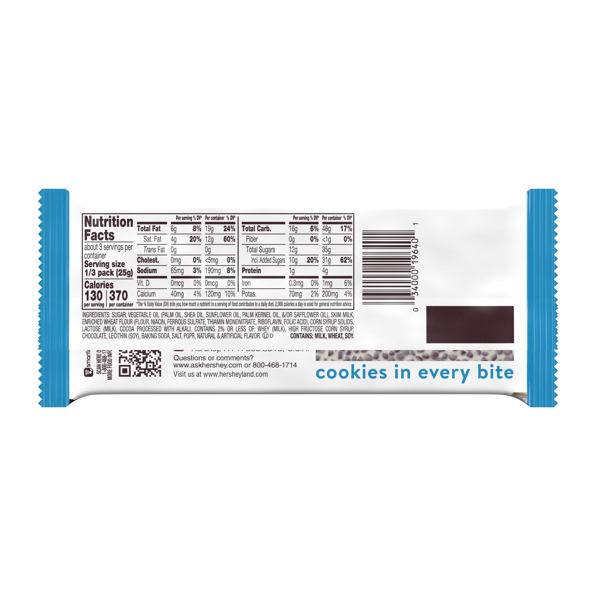 Hershey's® Cookies 'N' Creme King Size Candy Bar 2.6oz