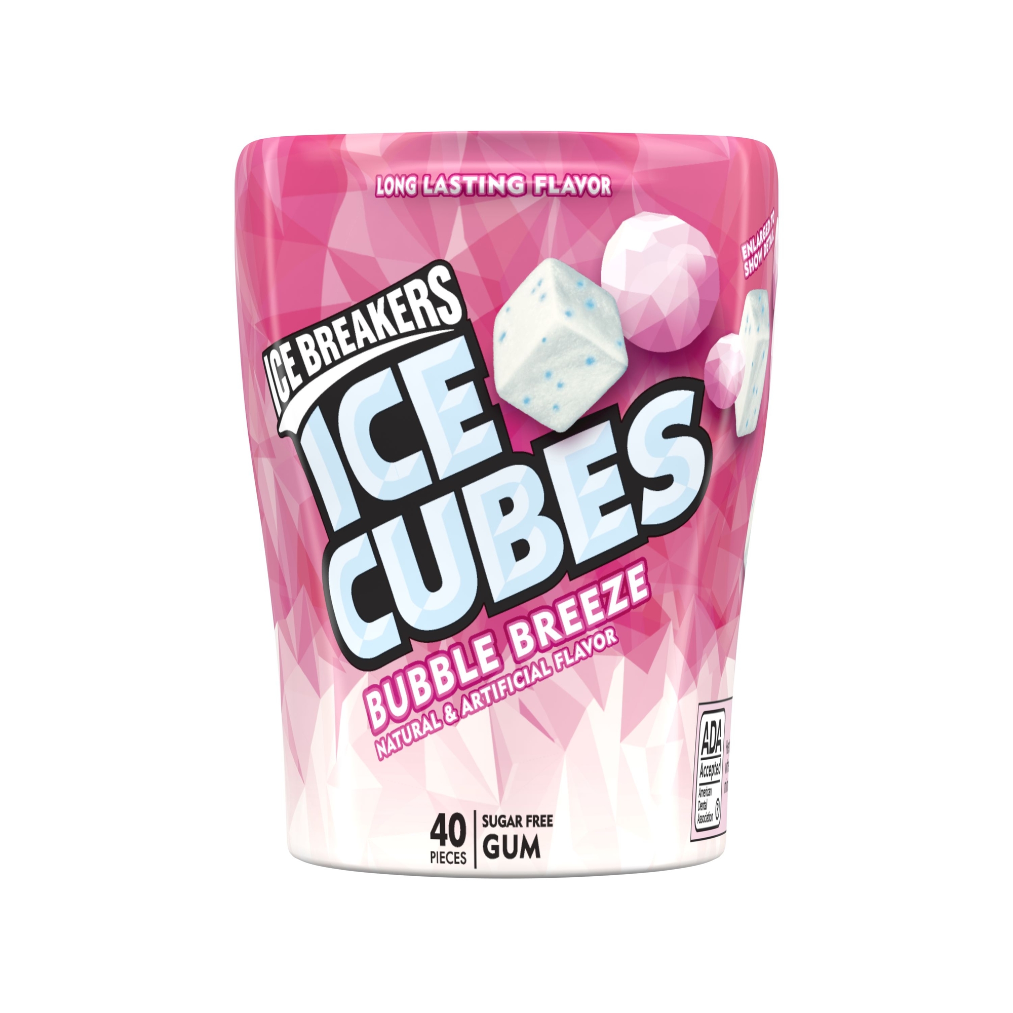 Ice Breakers® Ice Cubes Sugarfree Gum - Bubble Breeze 40 Pieces