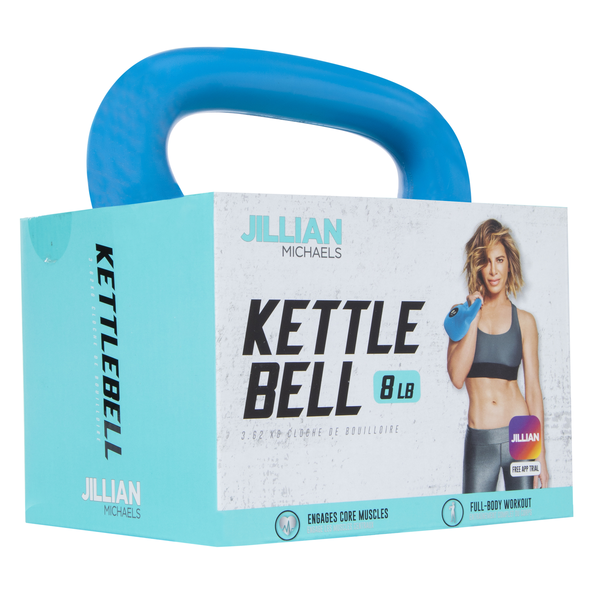 Jillian Michaels Kettle Bell Weight, 8lb