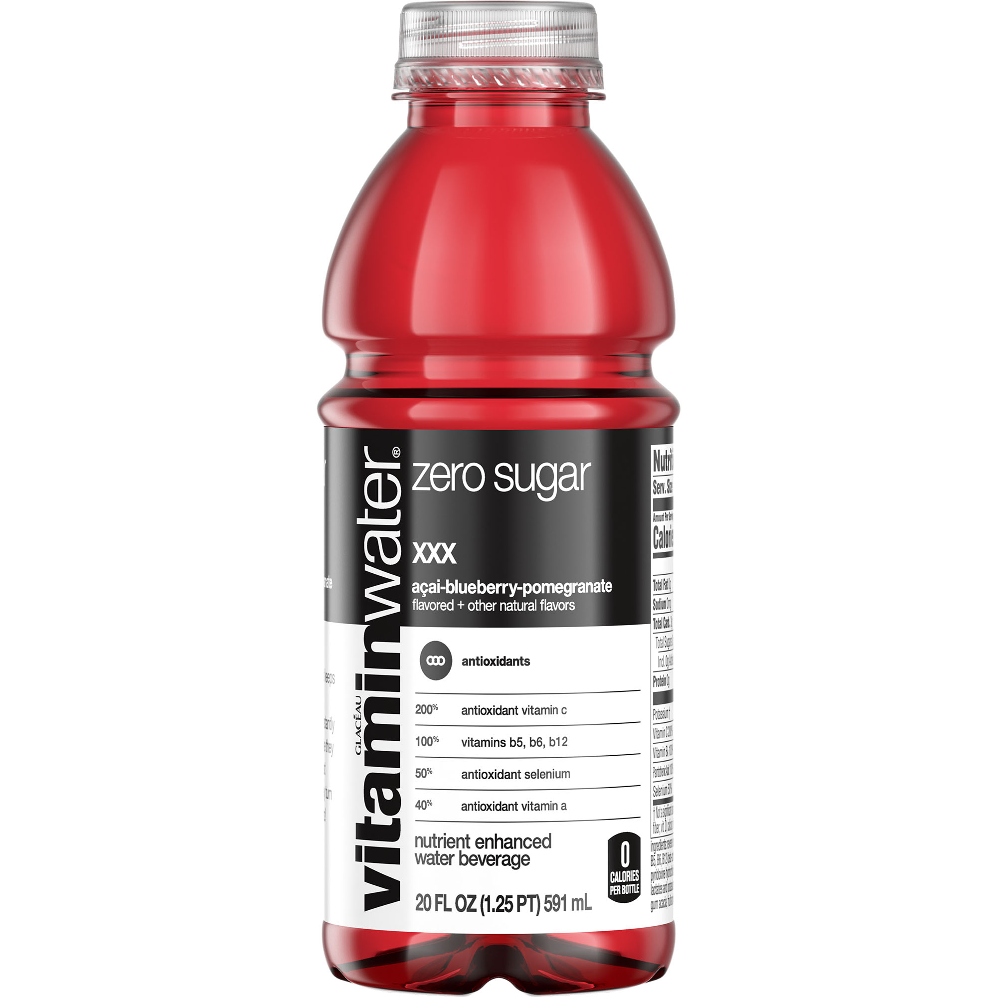 Vitamin Water® Zero Sugar Xxx Acai-Blueberry-Pomegranate 20oz