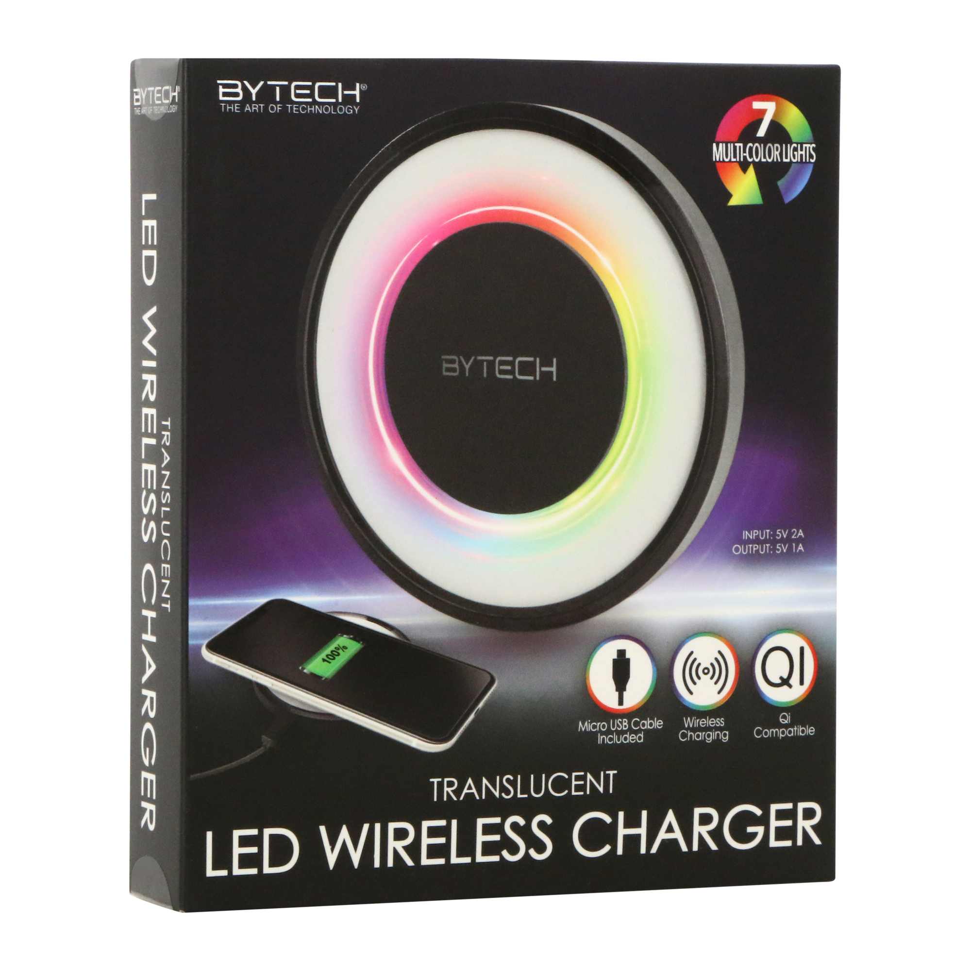 Translucent LED Wireless Charger