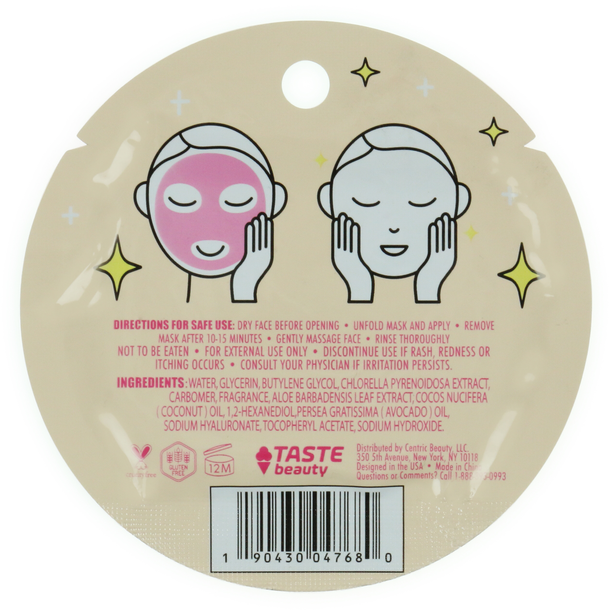 Summer Scented Sheet Face Mask 0.70oz