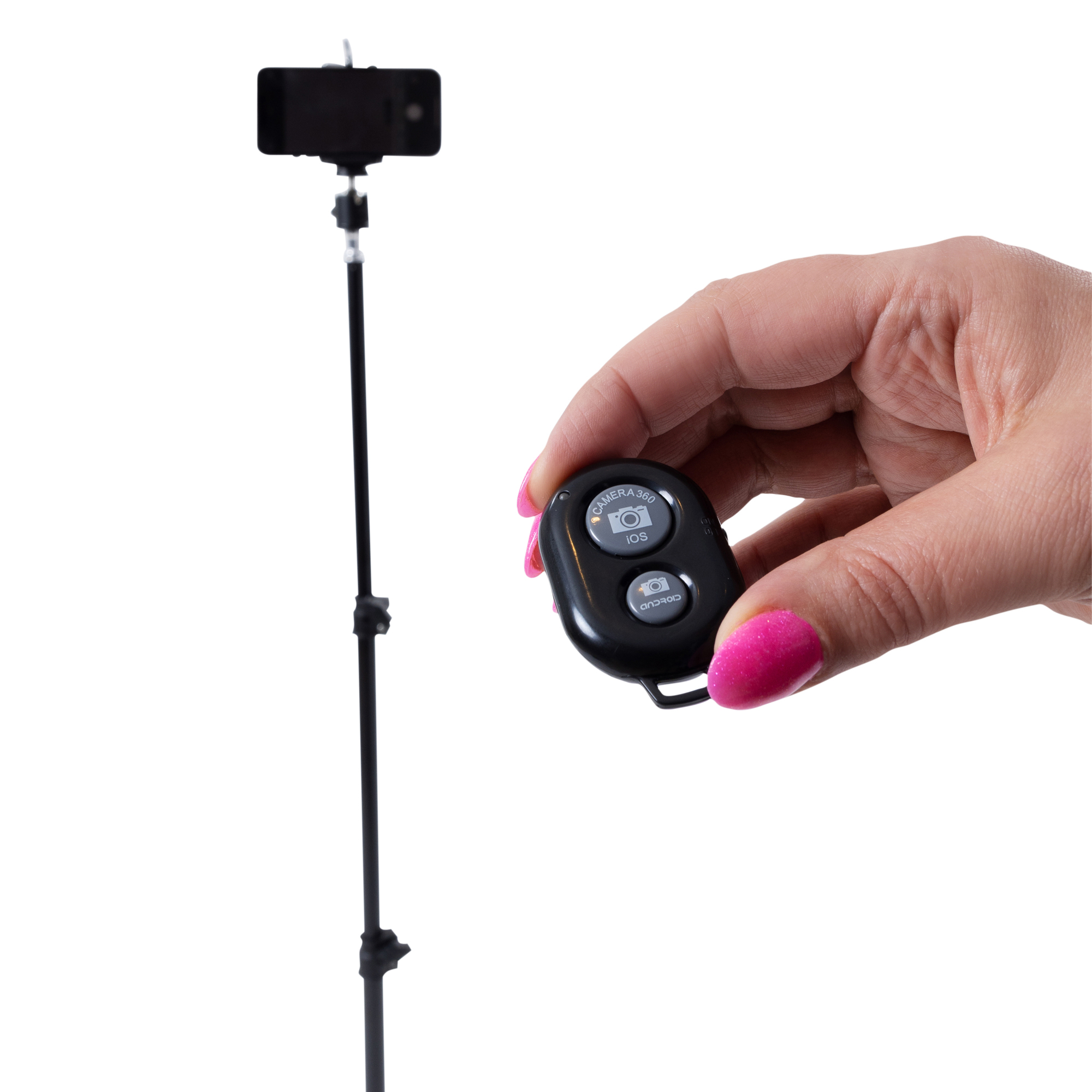 4ft Extendable Tripod With Smartphone Mount & Remote