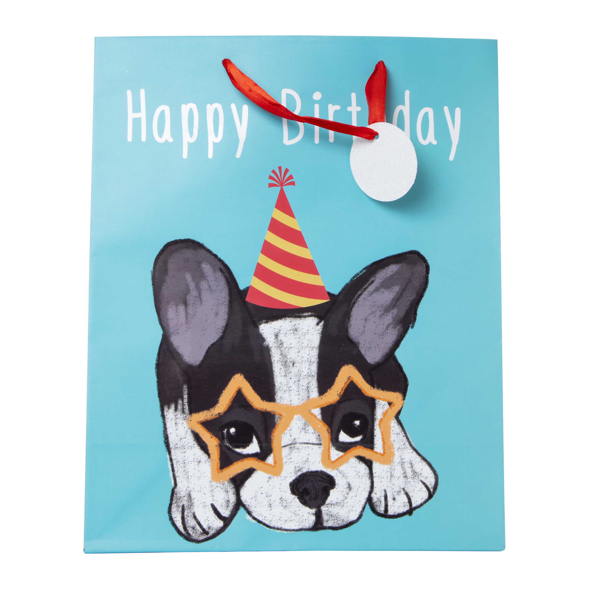 Large Dog Birthday Gift Bag 10in x 12in