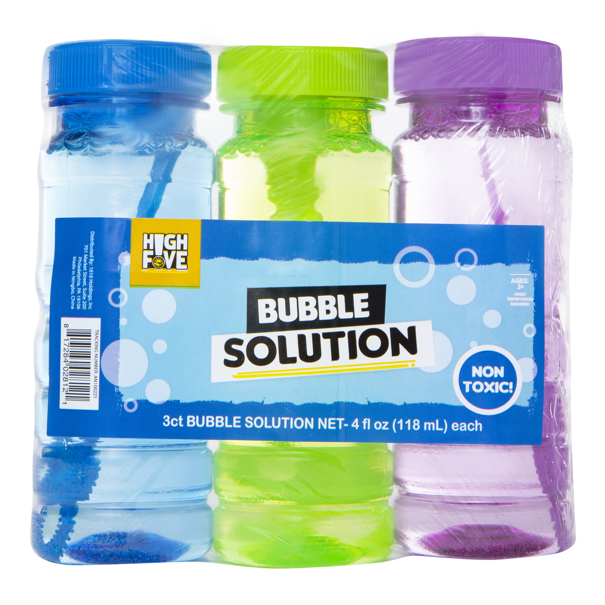 Bubble Solution 3-Pack