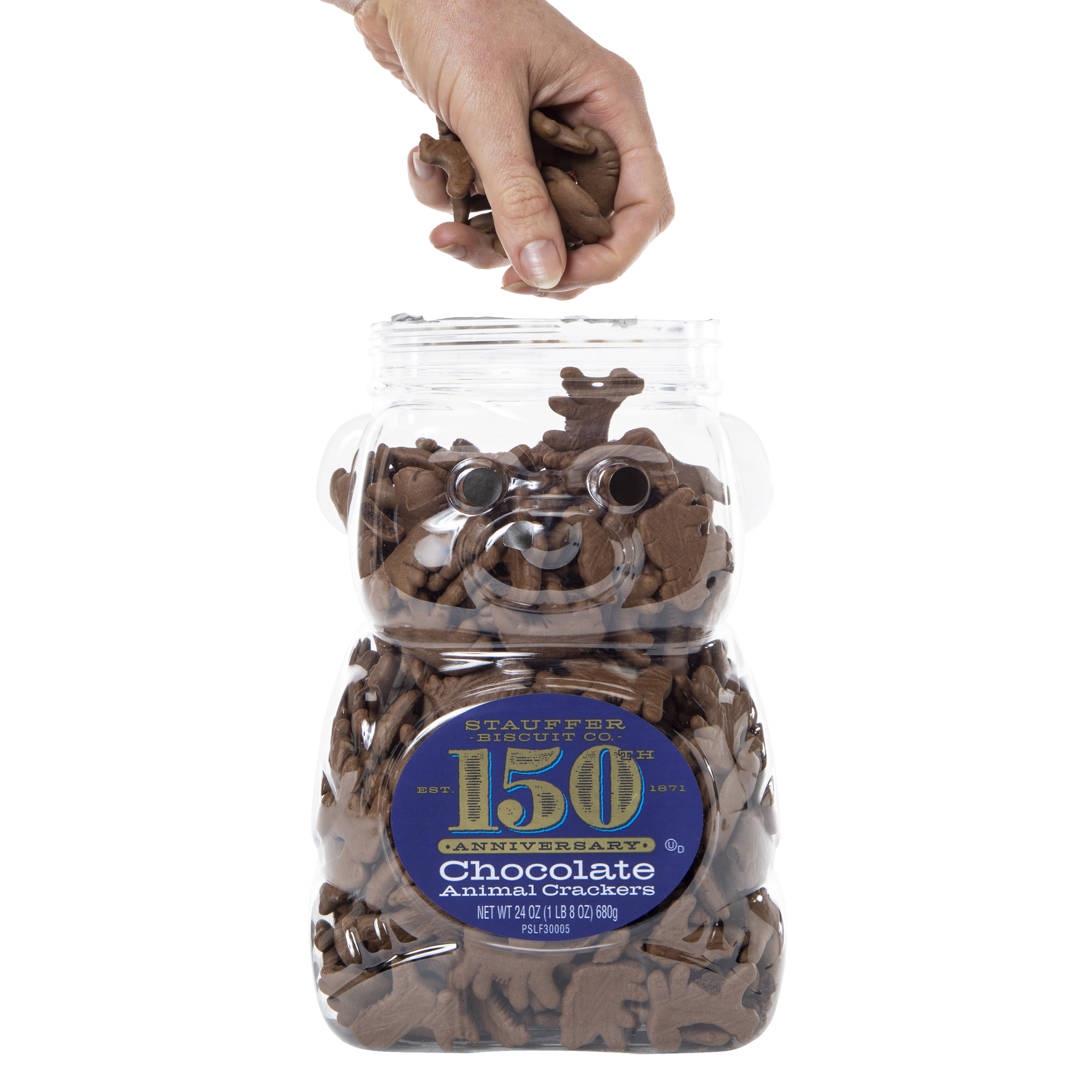 Stauffer Biscuit Co. Chocolate Animal Crackers 24oz