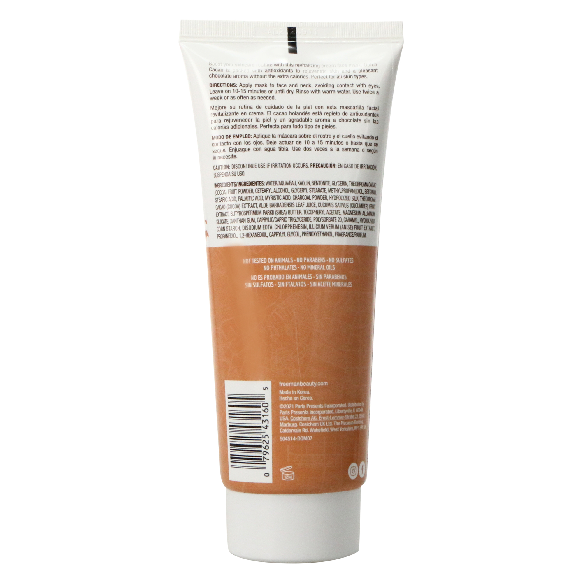 Freeman® Dutch Cacao Revitalizing Cream Mask 6oz