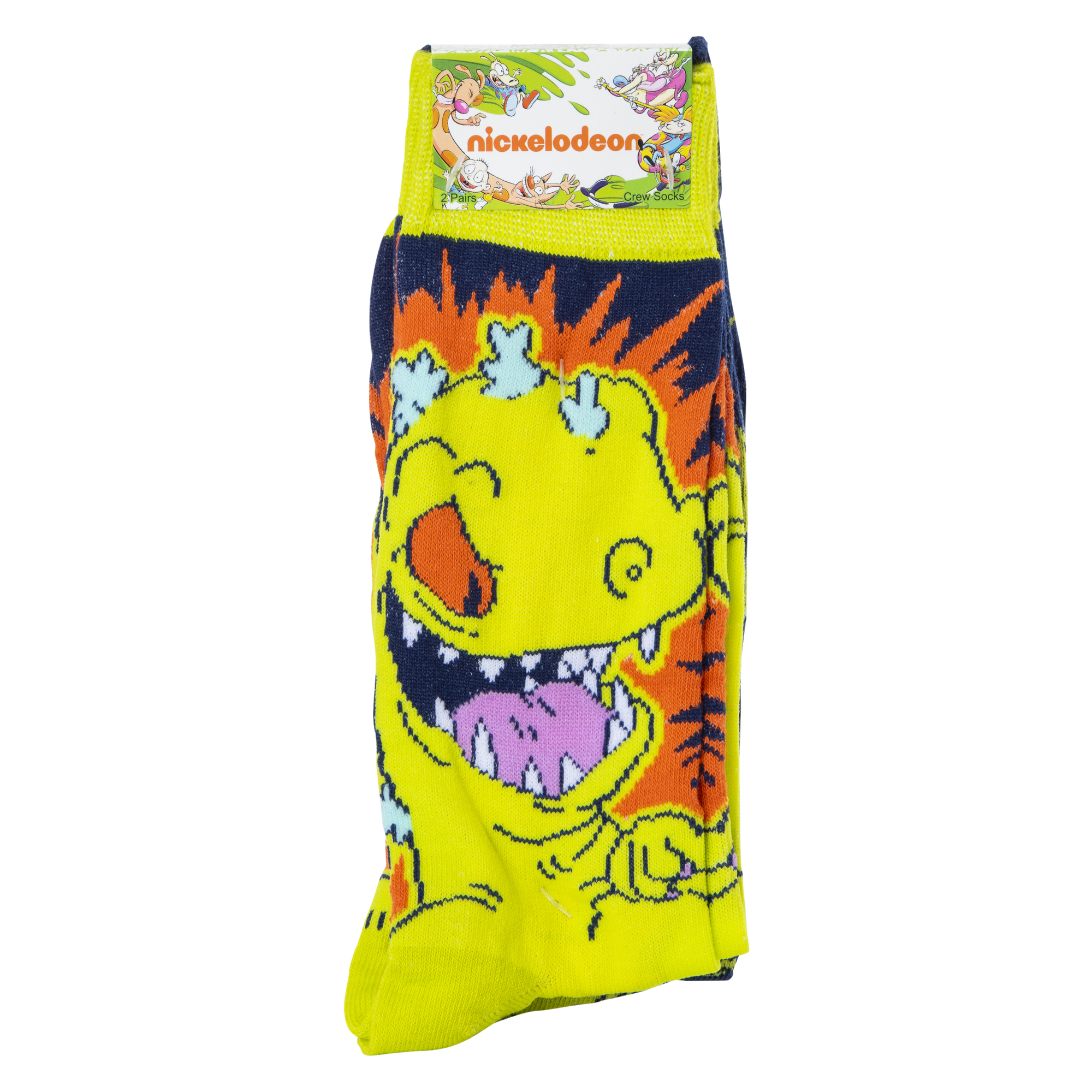 Nickelodeon Rugrats™ Reptar Crew Socks 2-Pack