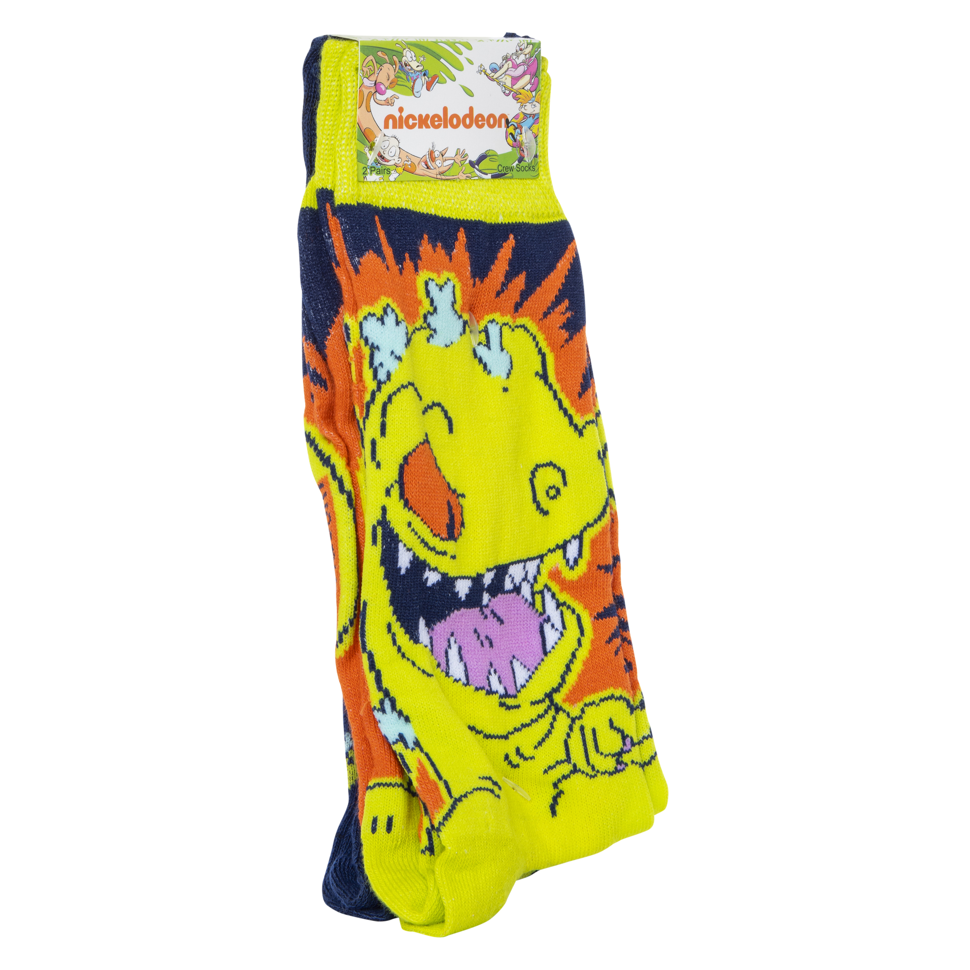 Nickelodeon Rugrats™ Reptar Crew Socks 2-Pack