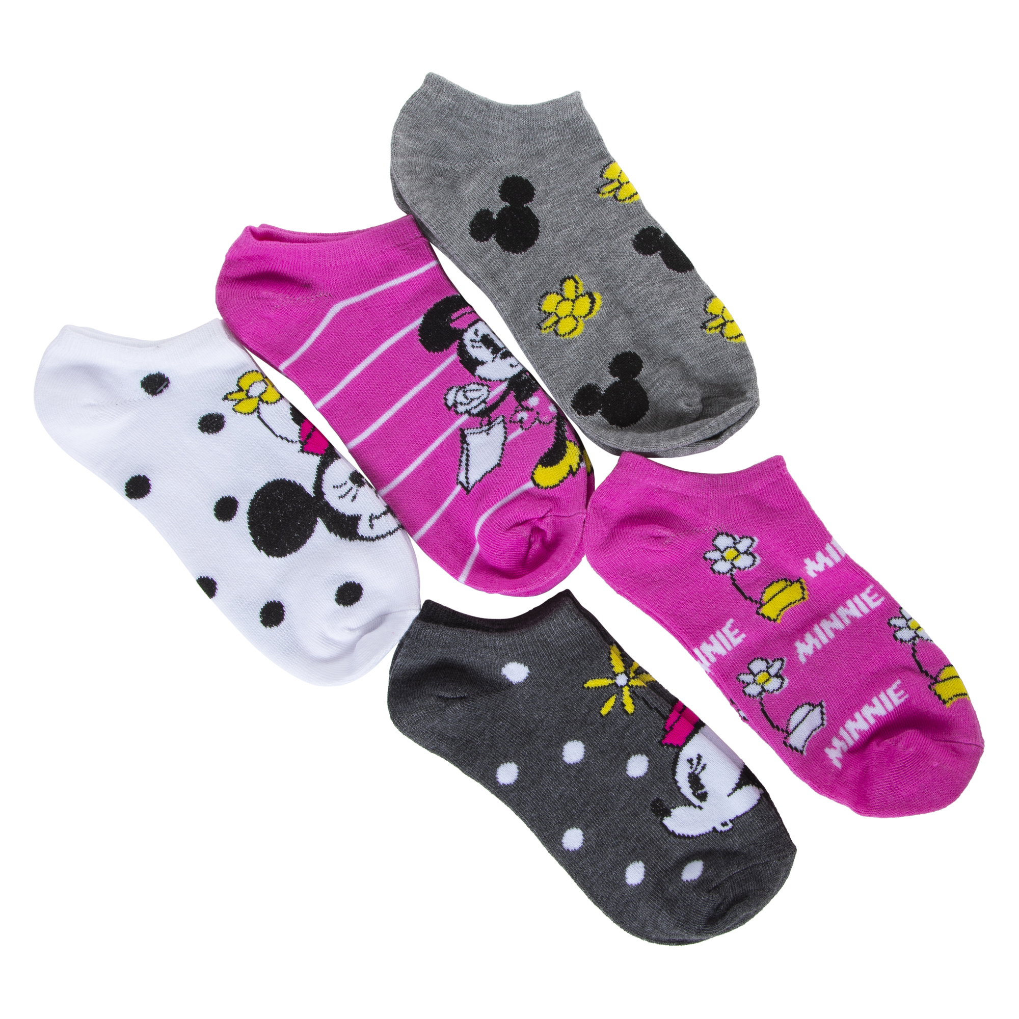 Disney Minnie Mouse™ Ladies Low-Cut Socks 5-Pack