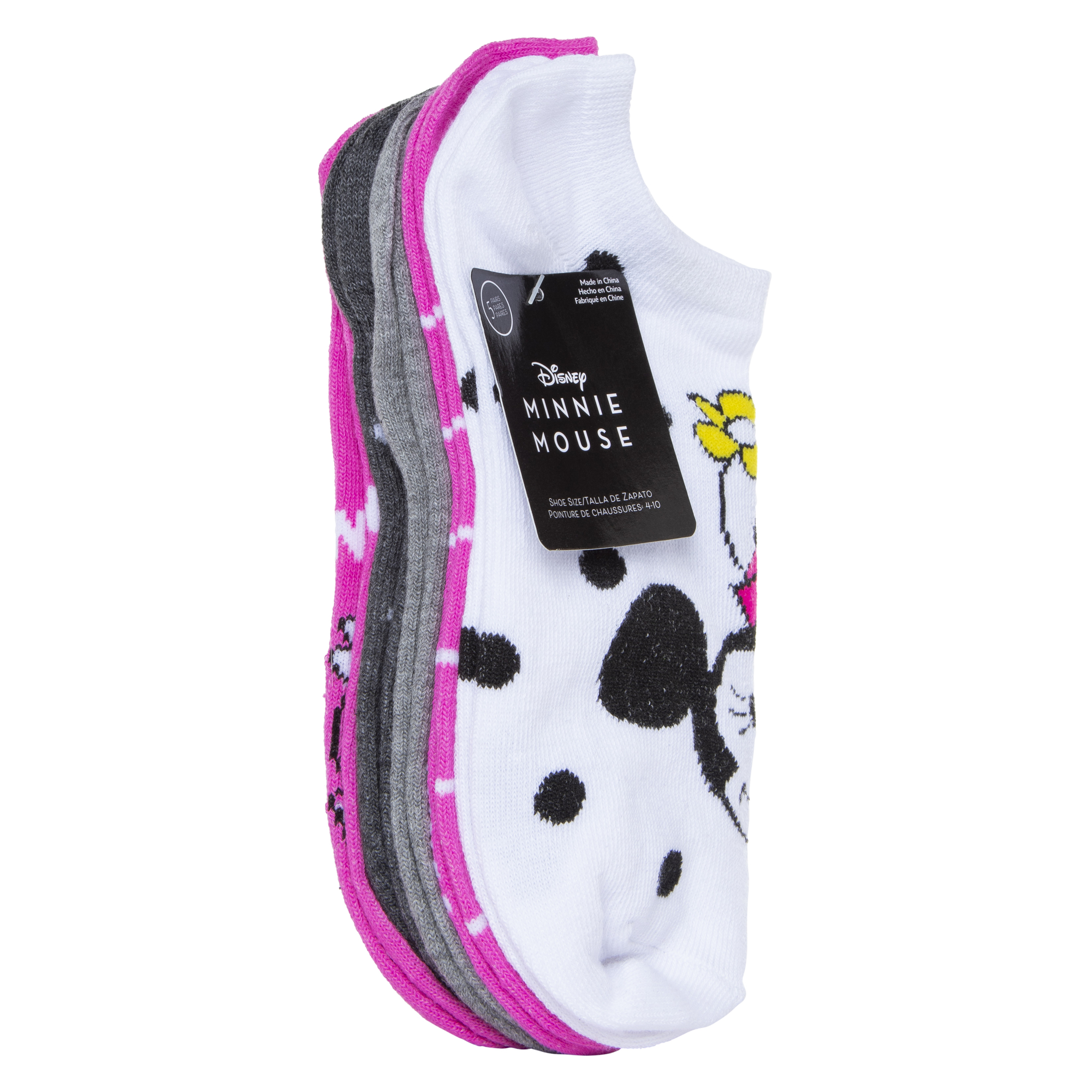 Disney Minnie Mouse™ Ladies Low-Cut Socks 5-Pack