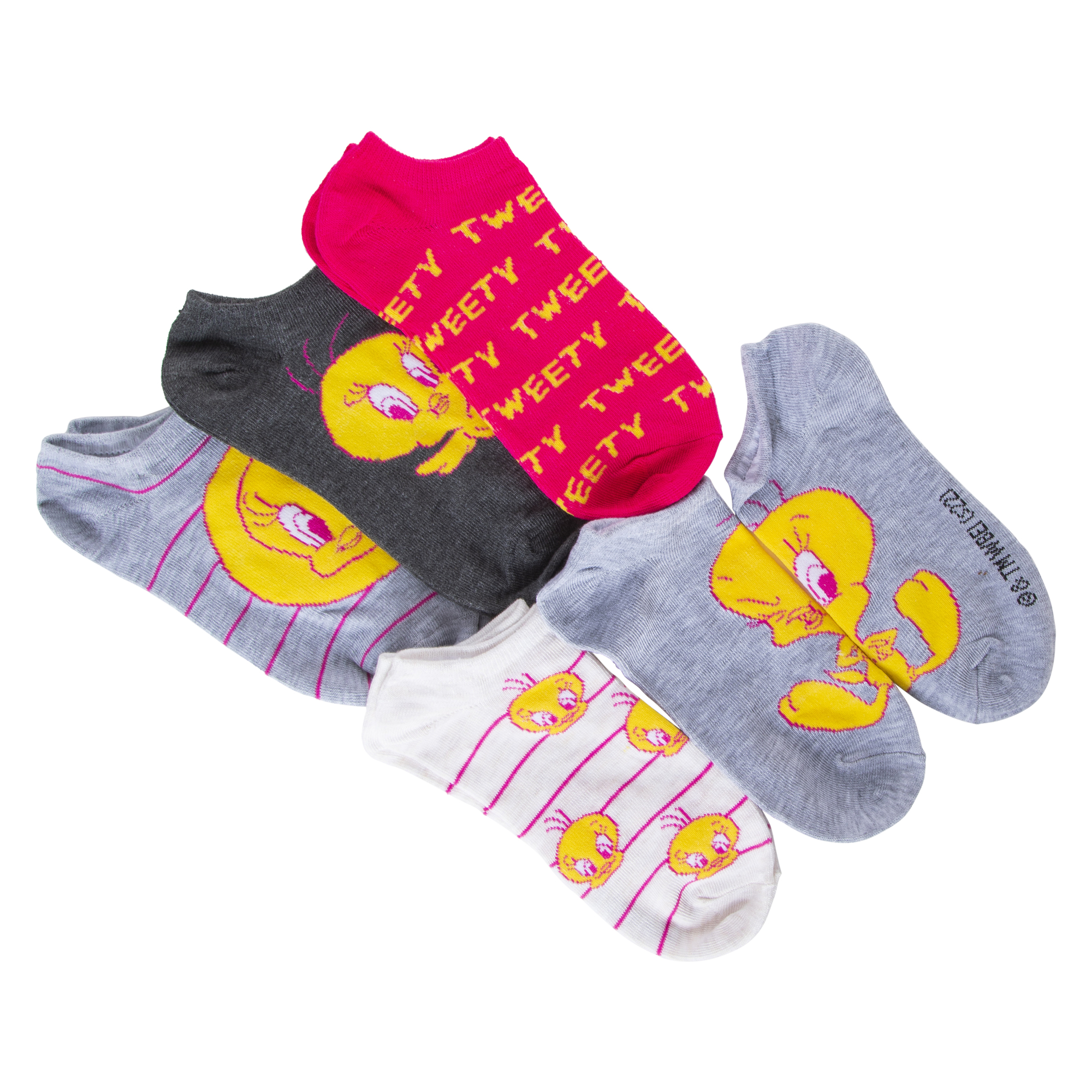 Looney Tunes™ No-Show Socks 5-Pack