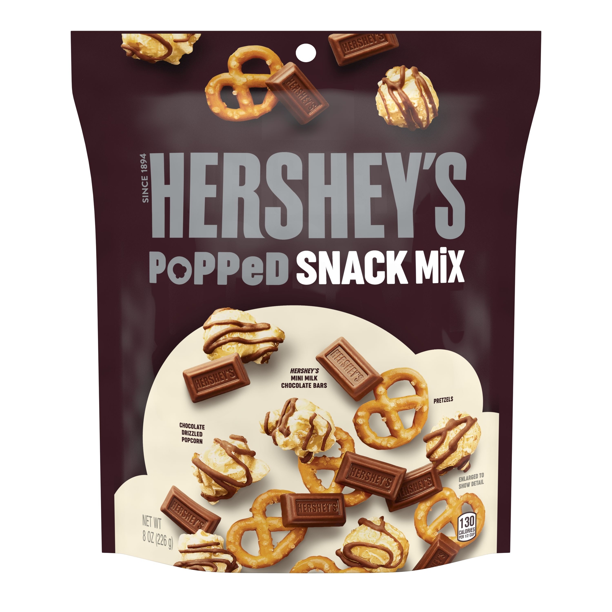 Hershey's Popped Snack Mix 8oz