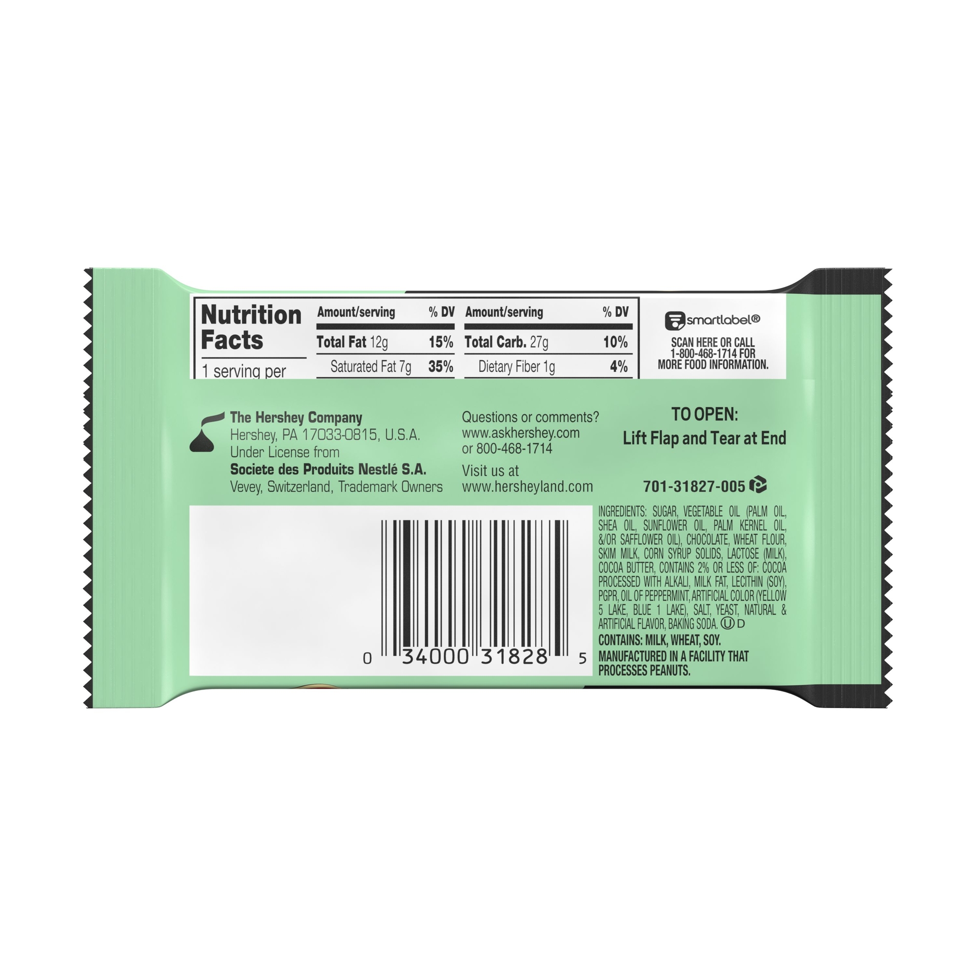 Kit Kat® Duos Mint + Dark Chocolate Candy Bar 1.5oz