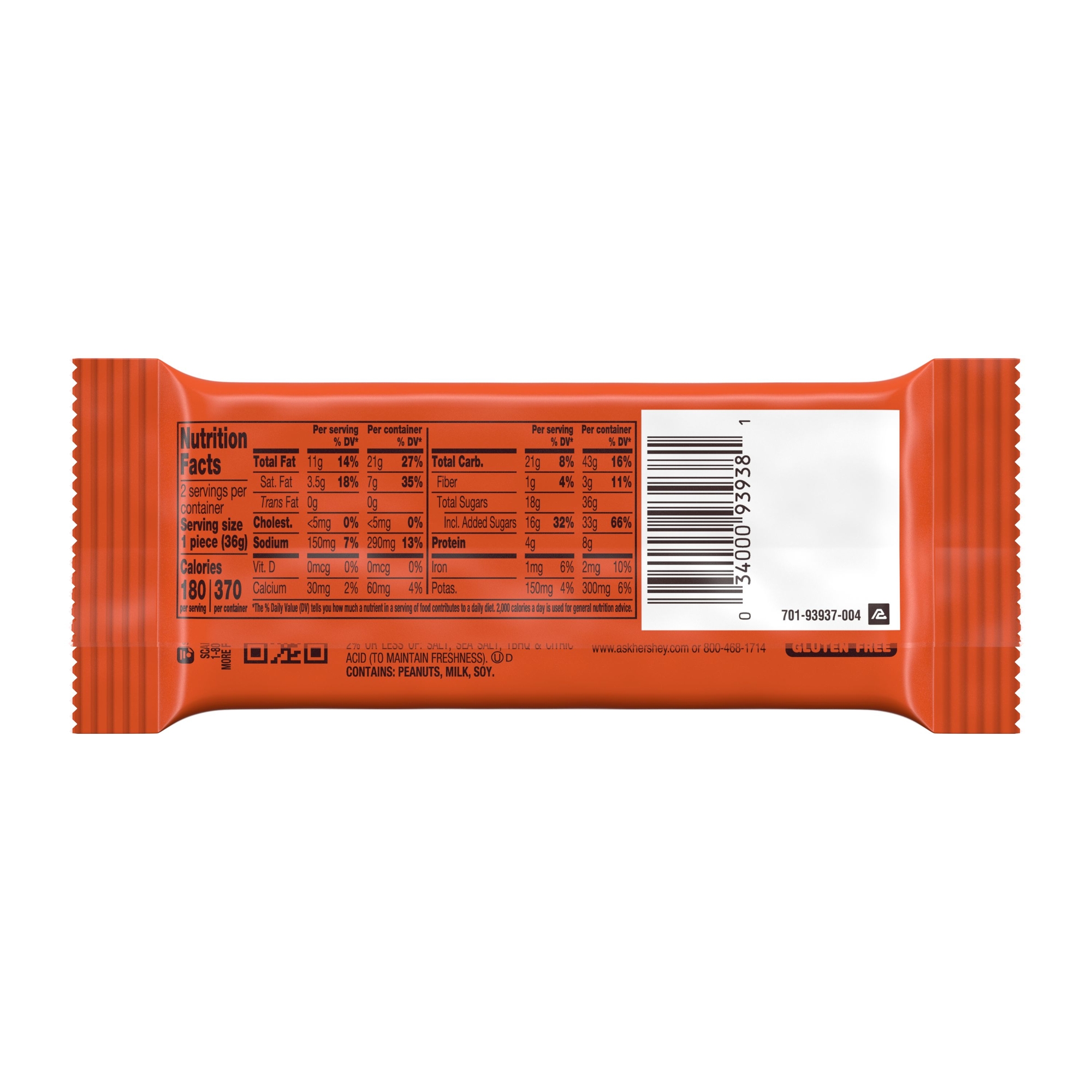 Reese's Big Cup With Potato Chips King Size Peanut Butter Cups 2.6oz