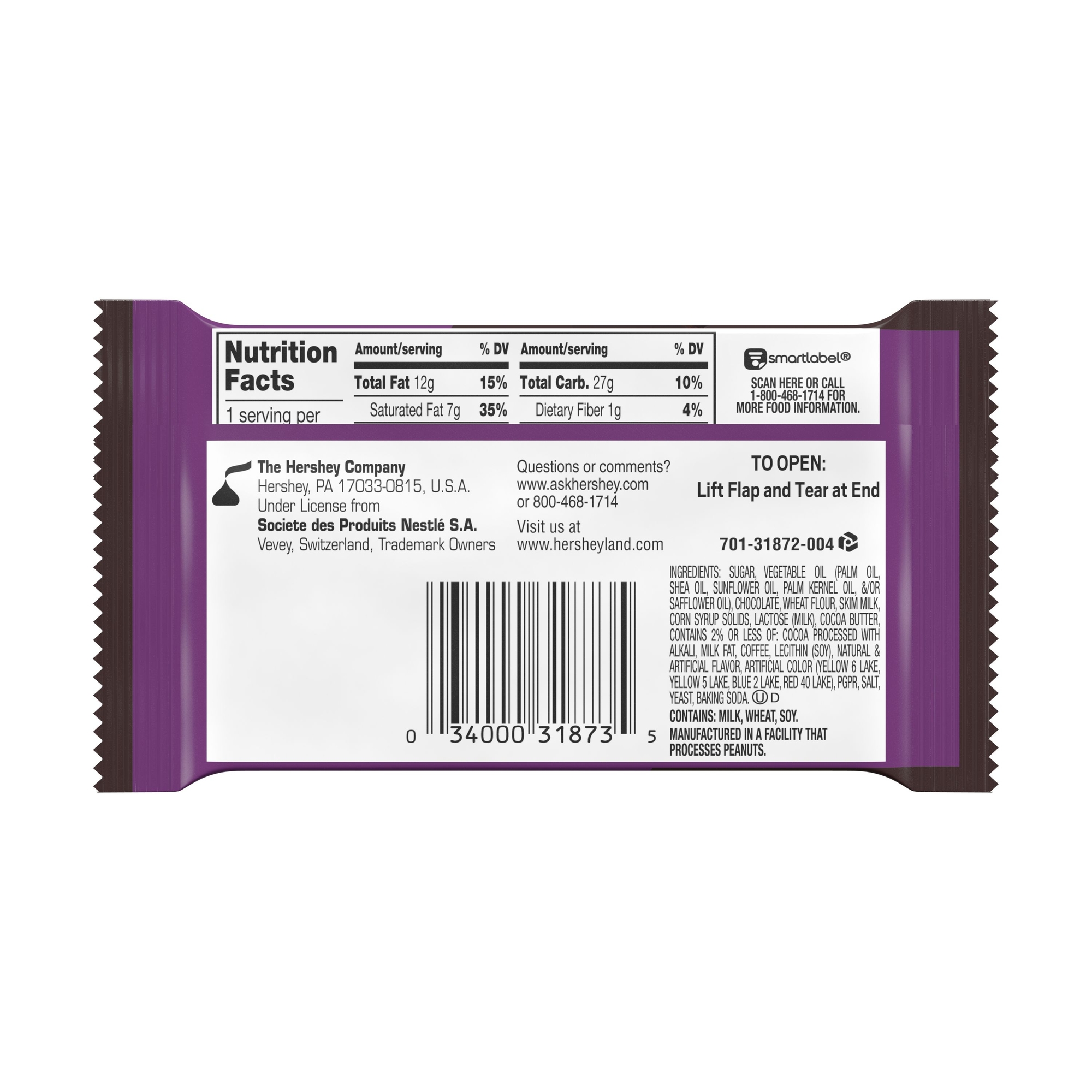 Kit Kat® Duos Mocha + Chocolate Candy Bar 1.5oz