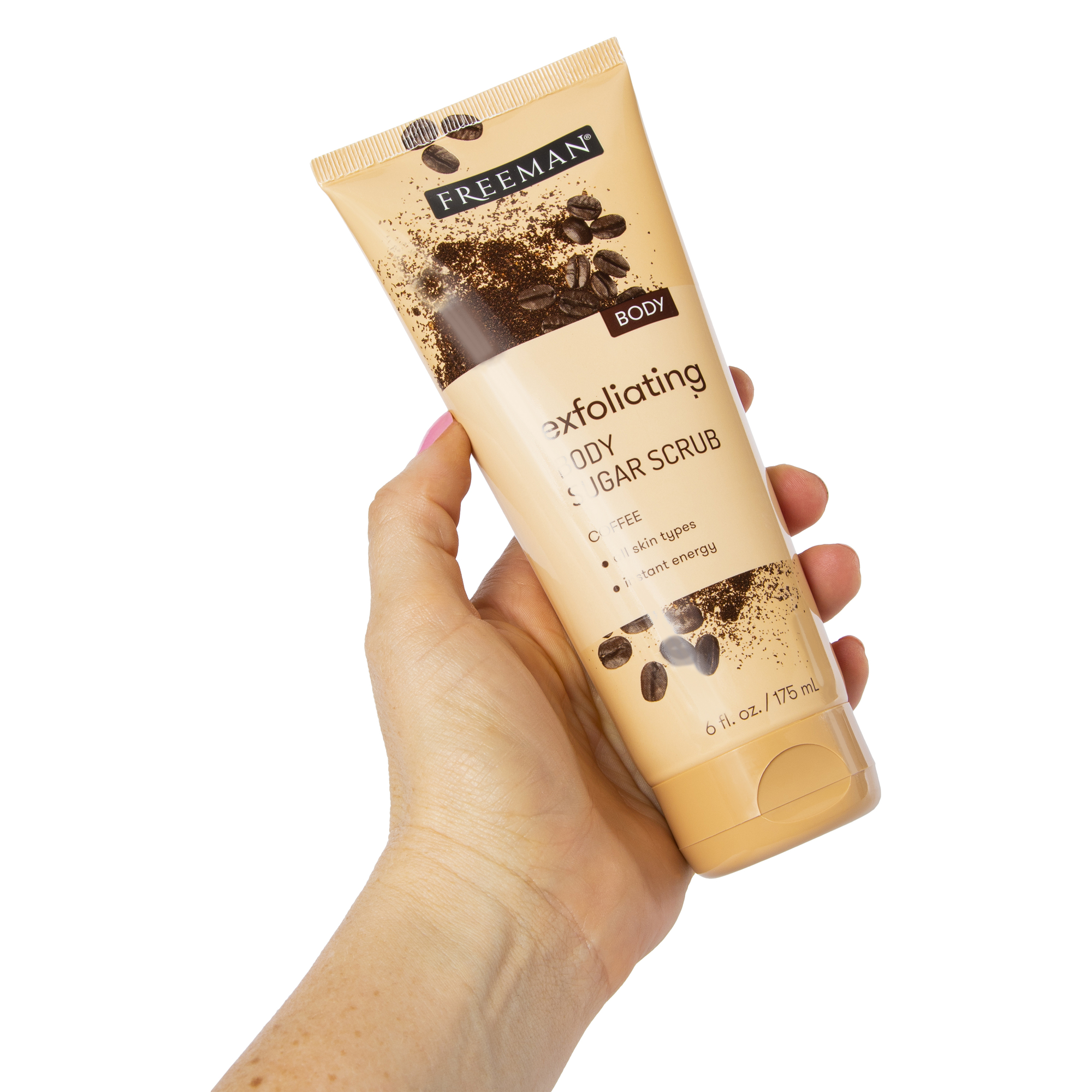 Freeman® Exfoliating Coffee Sugar Body Scrub 6oz