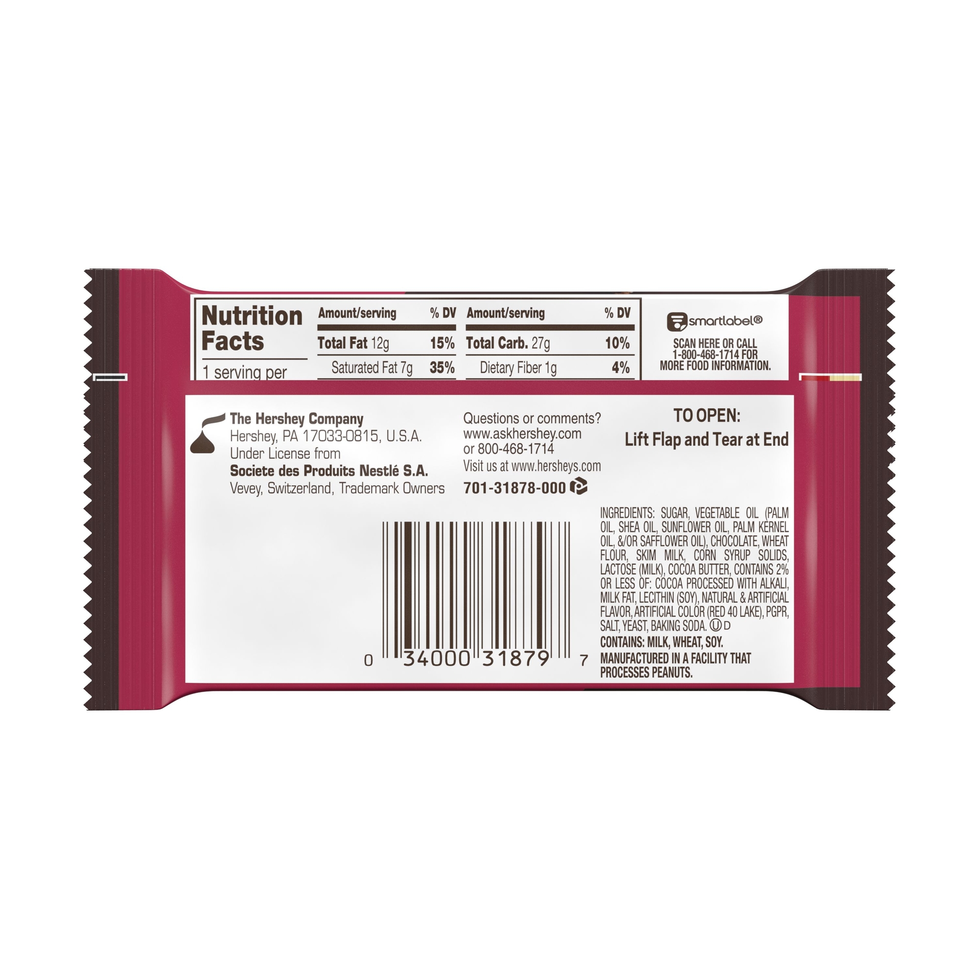 Kit Kat® Duos Strawberry + Dark Chocolate Candy Bar 1.5oz
