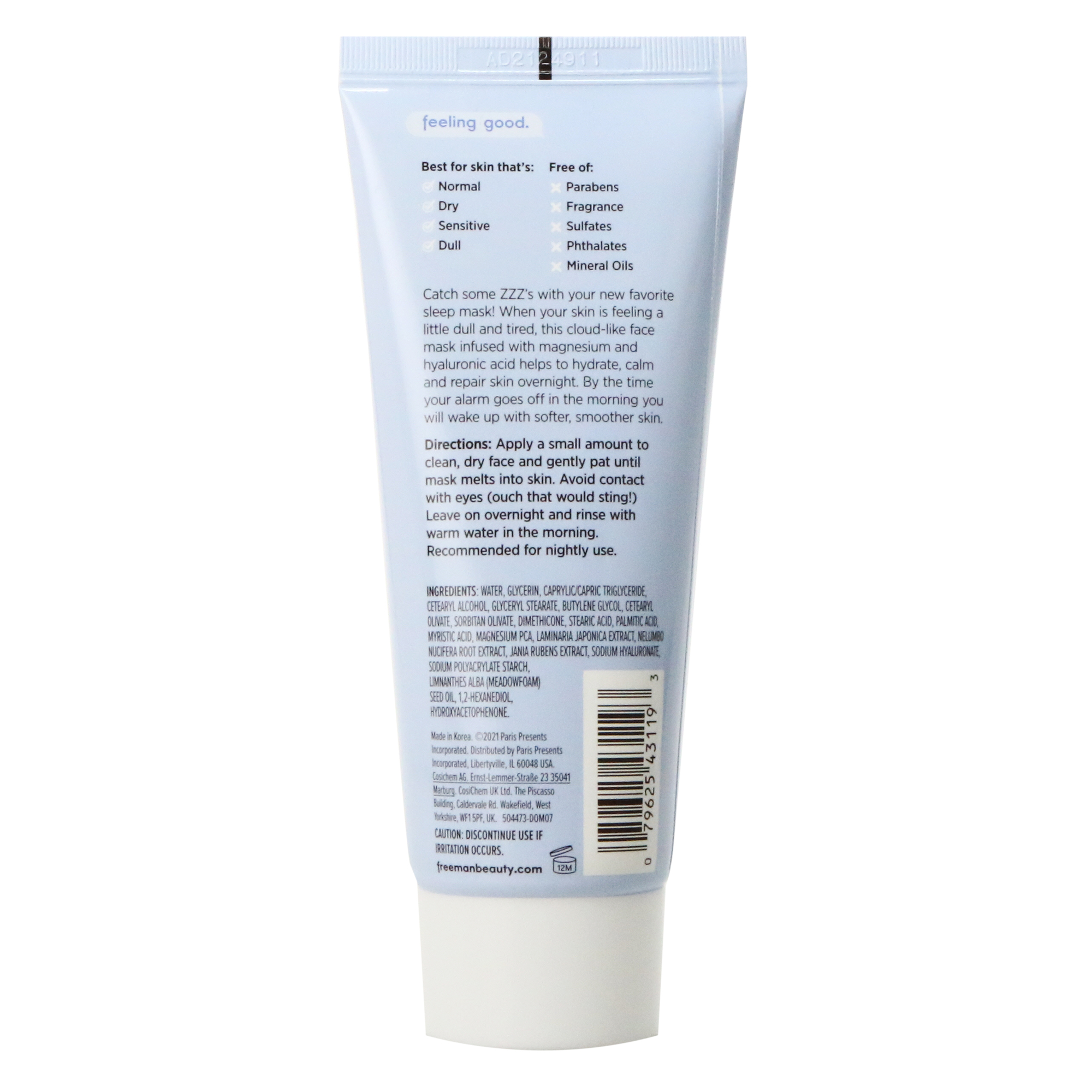 Freeman® Sleepy Time Whipped Mask 3oz