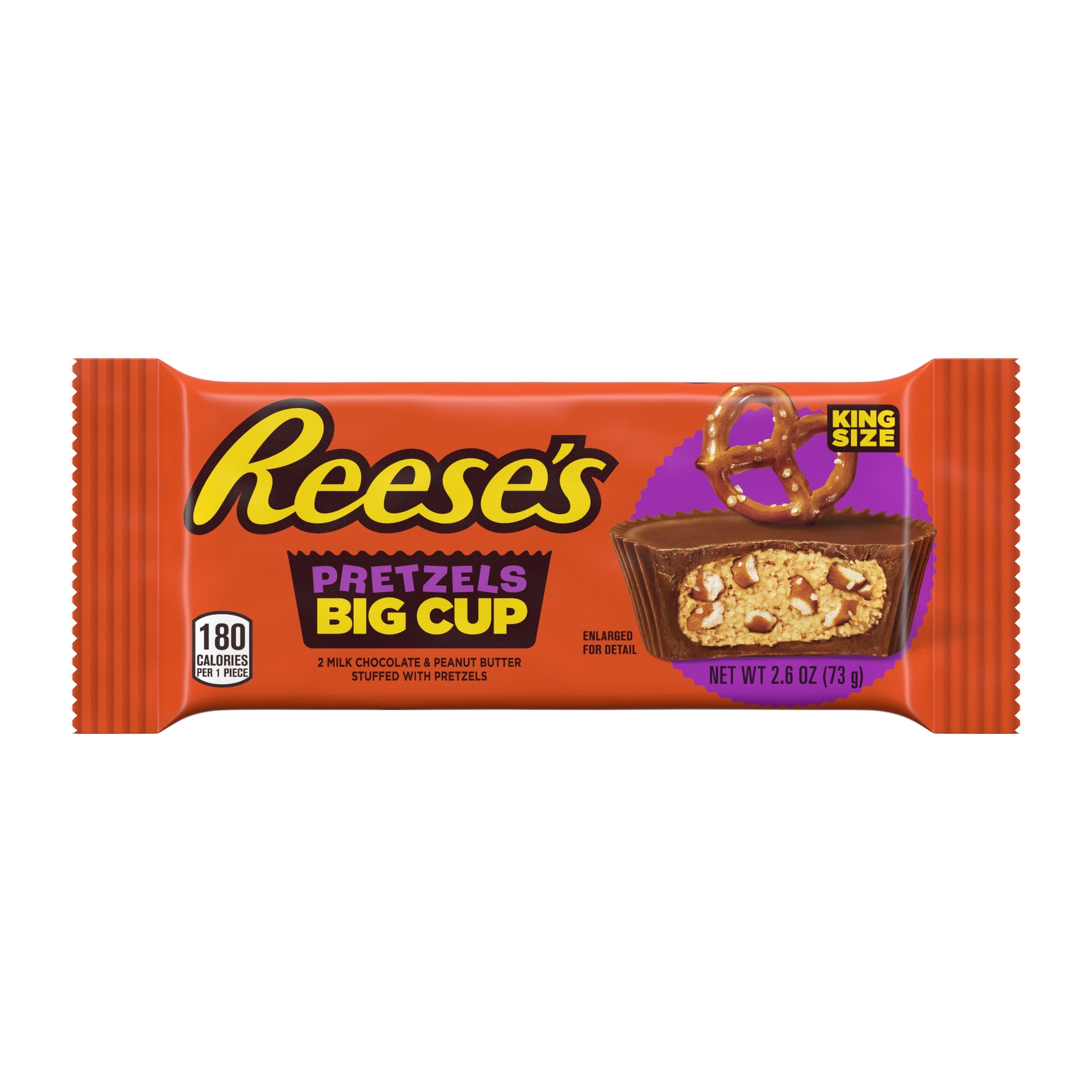 Reese's Pretzels Big Cup King Size 2.6oz