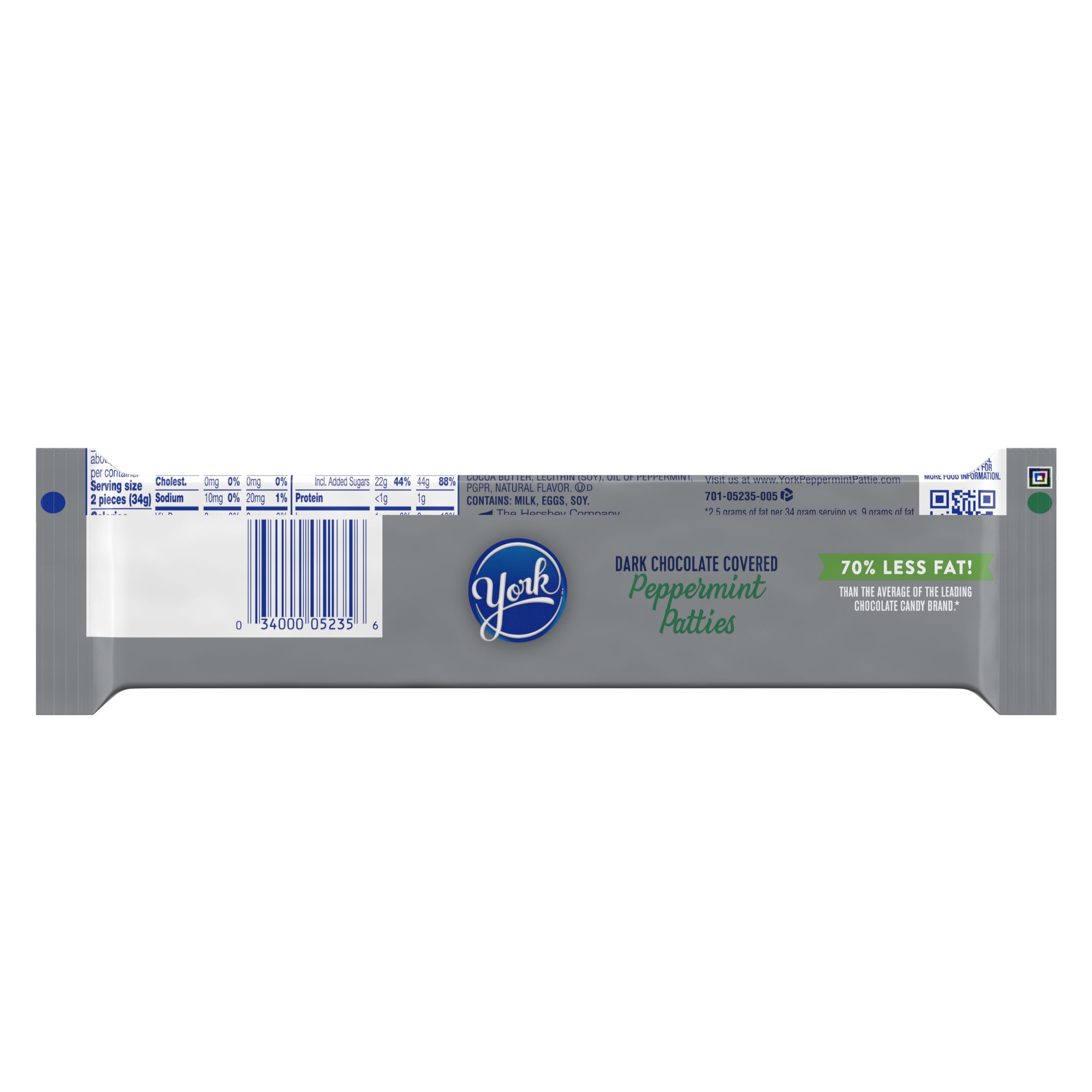 York Dark Chocolate King Size Peppermint Patties 2.4oz