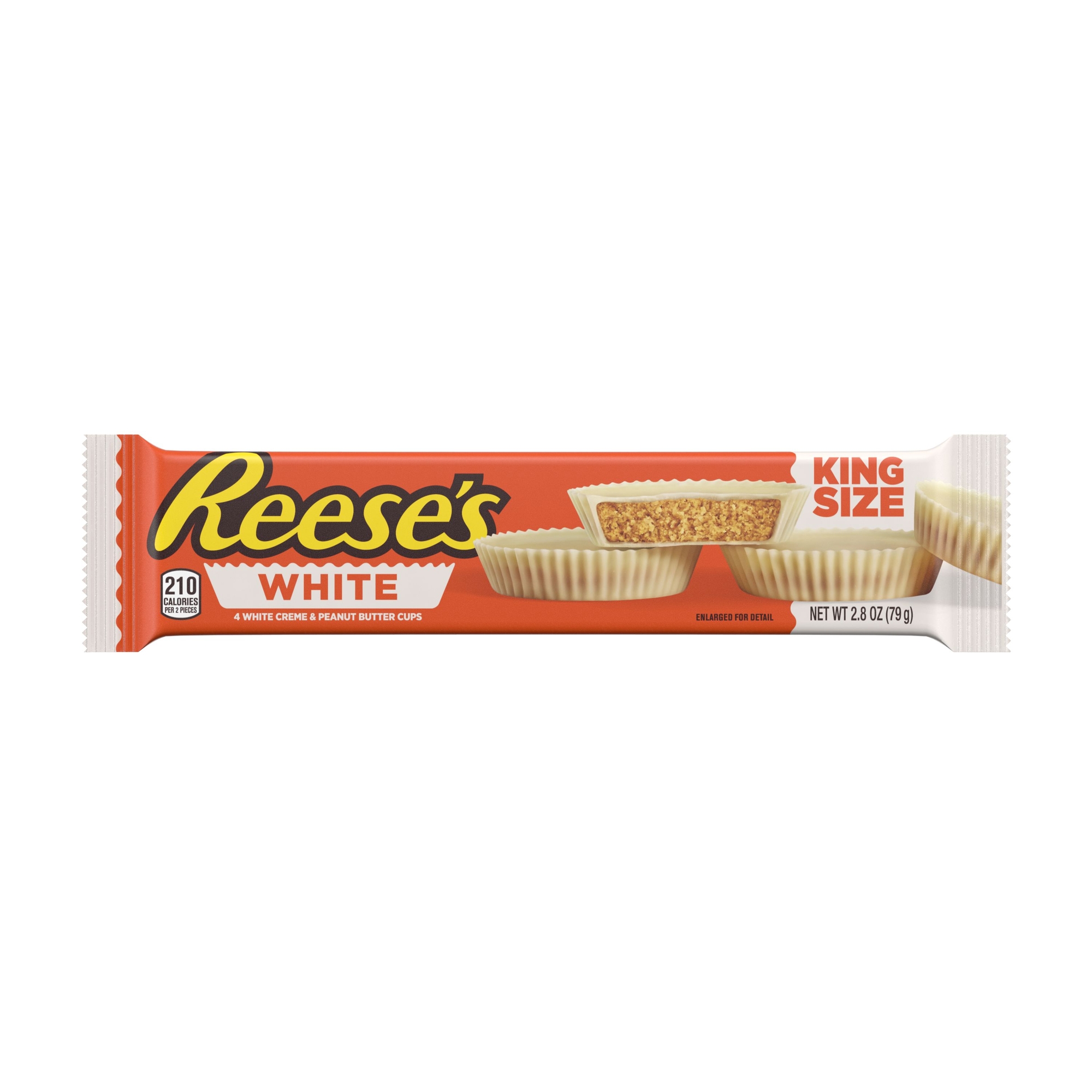 Reese's White Creme King Size Peanut Butter Cups 2.8oz