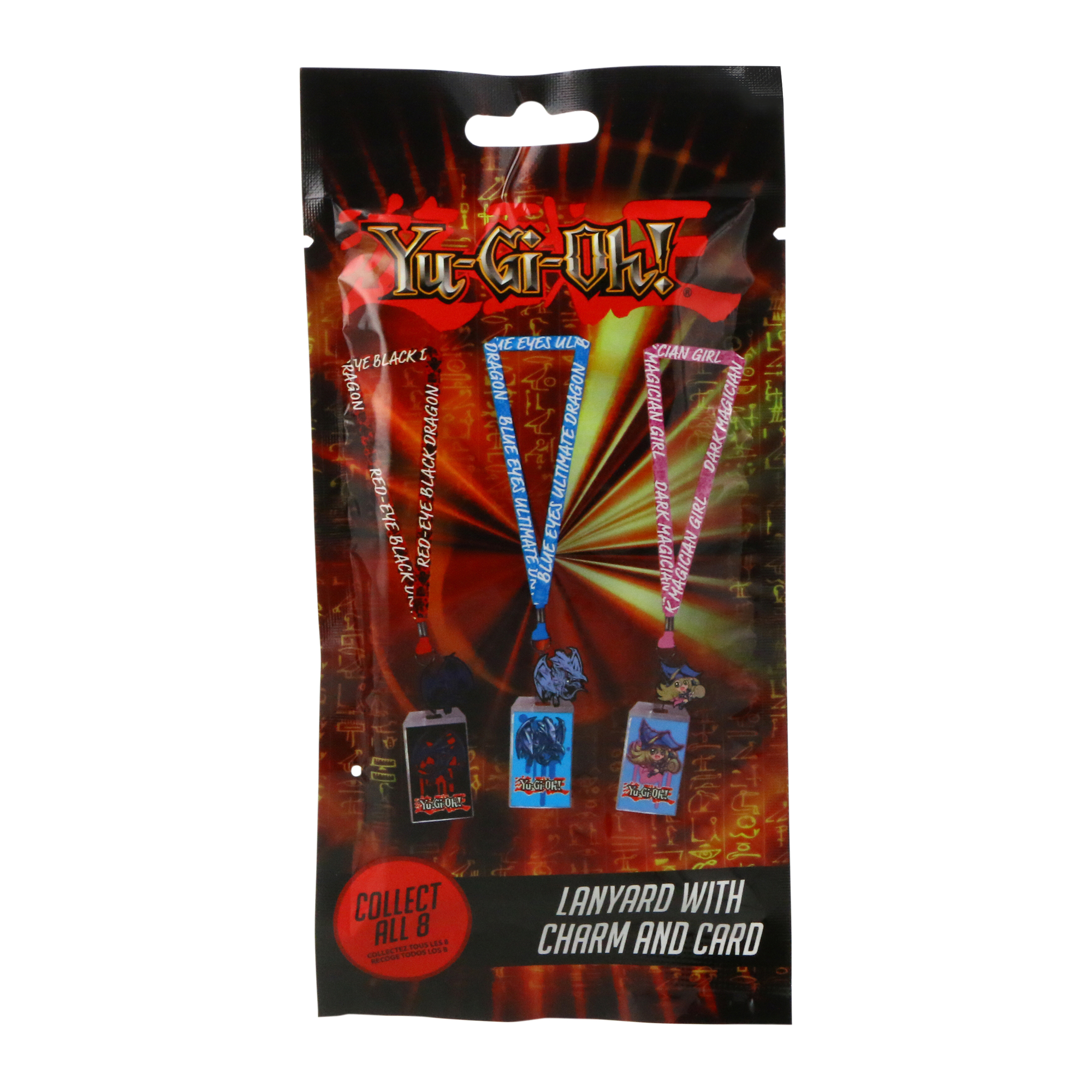 Yu-Gi-O!® Lanyard With Charm & Card Blind Bag