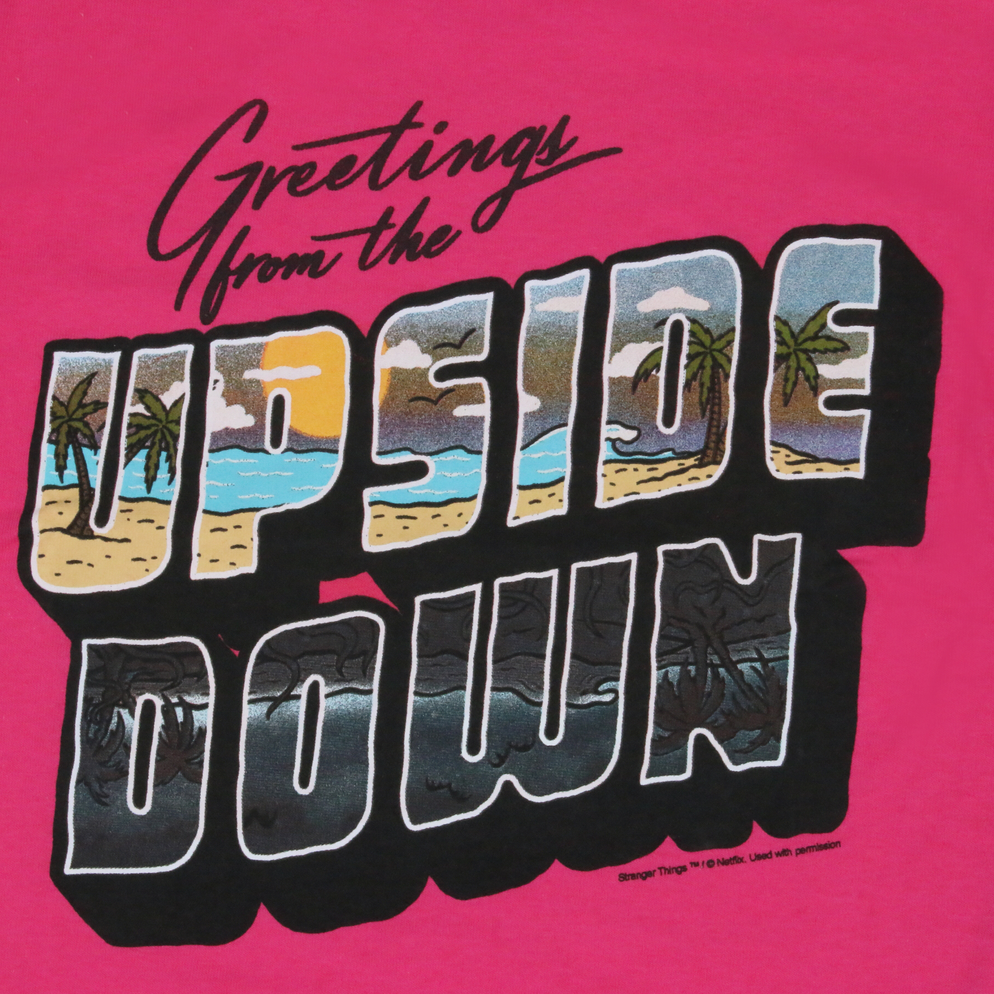 Stranger Things™ 'Greetings From The Upside Down' Graphic Tee
