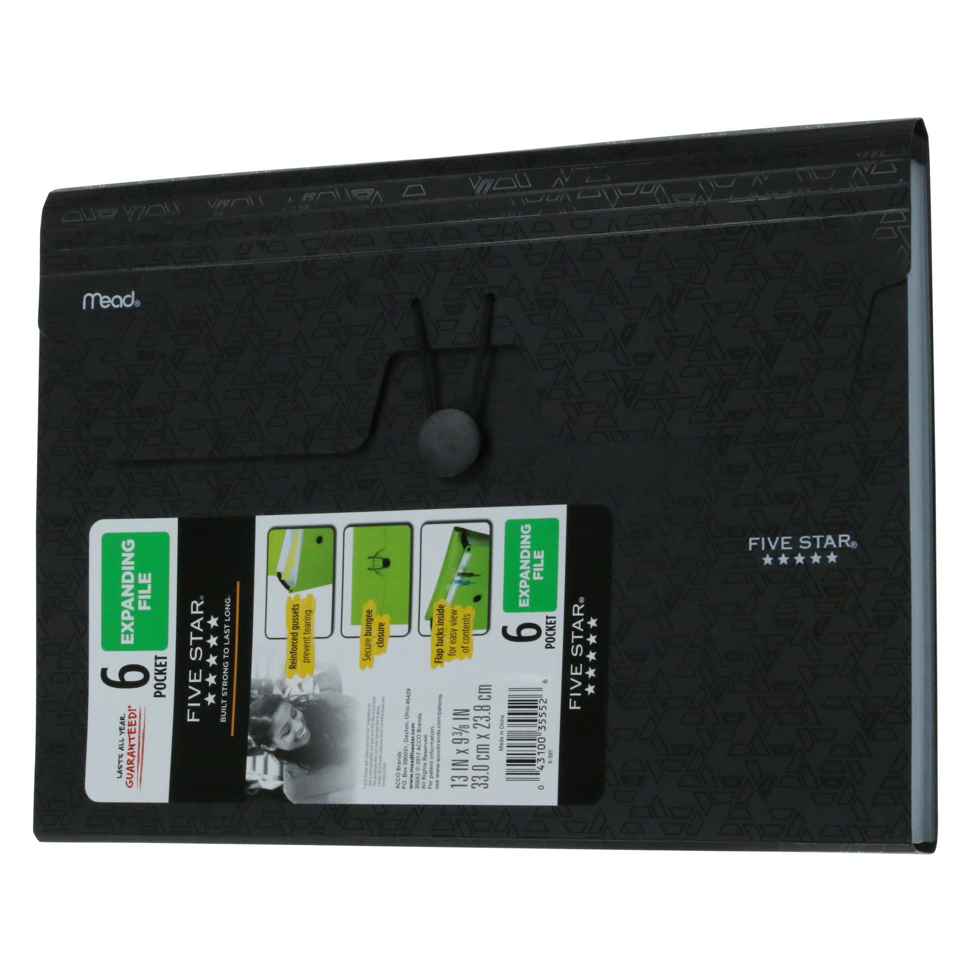 Five Star® 6-Pocket Expanding File