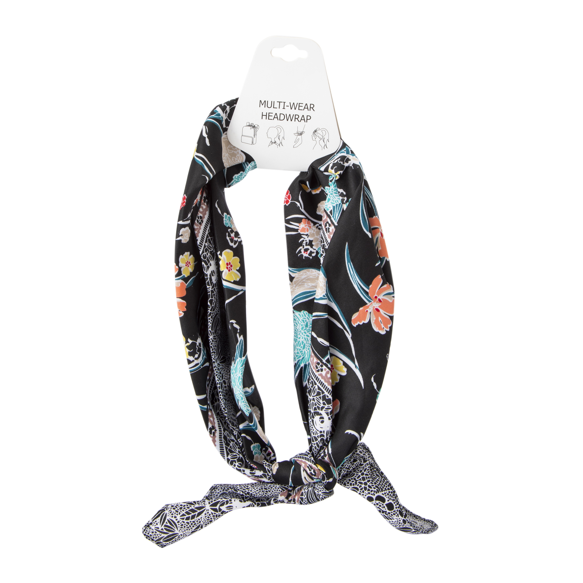 Floral Multi-Wear Headwrap
