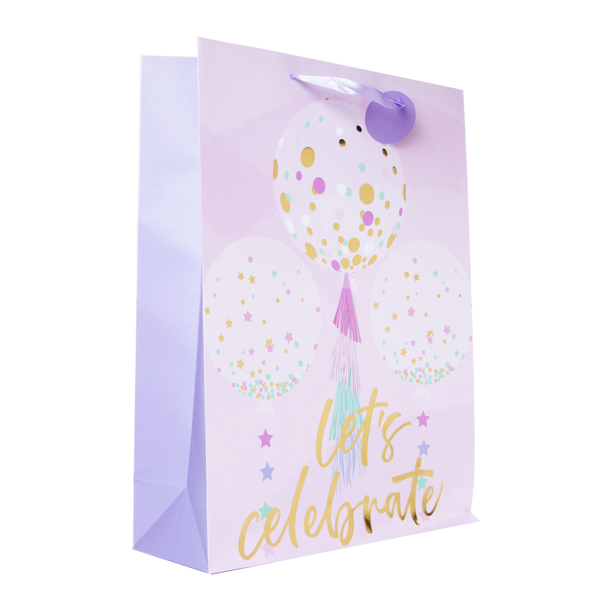 Celebrate Pastel Jumbo Gift Bag 17.75in x 12.75in