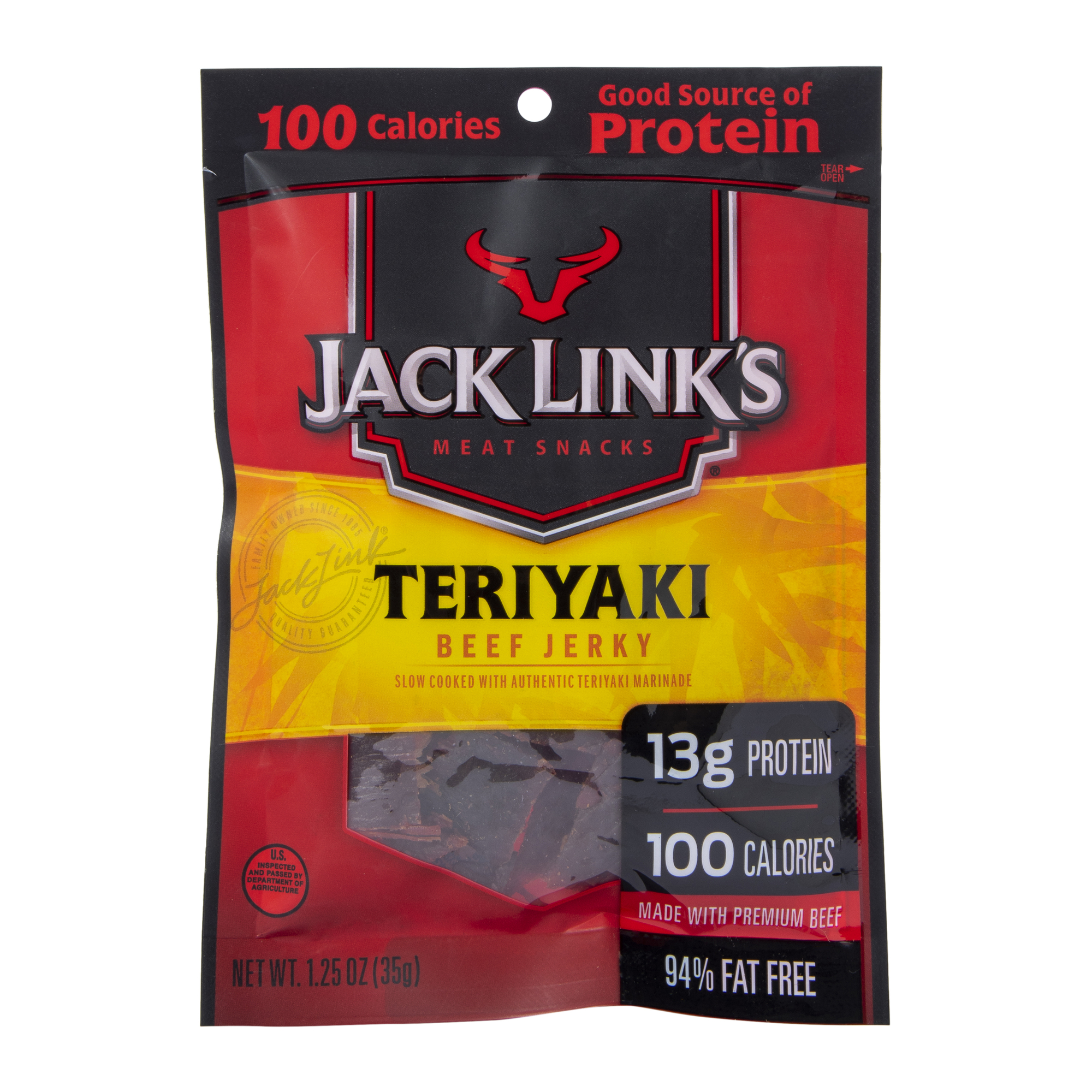 Jack Link's® Teriyaki Beef Jerky 1.25oz