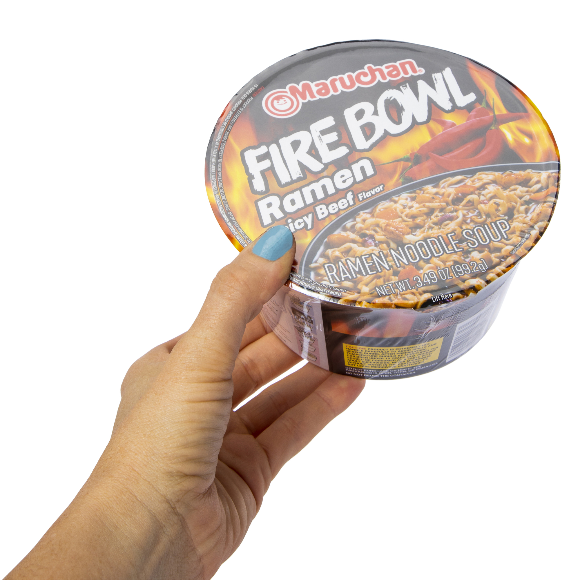 Maruchan® Fire Bowl Ramen, Spicy Beef 3.49oz
