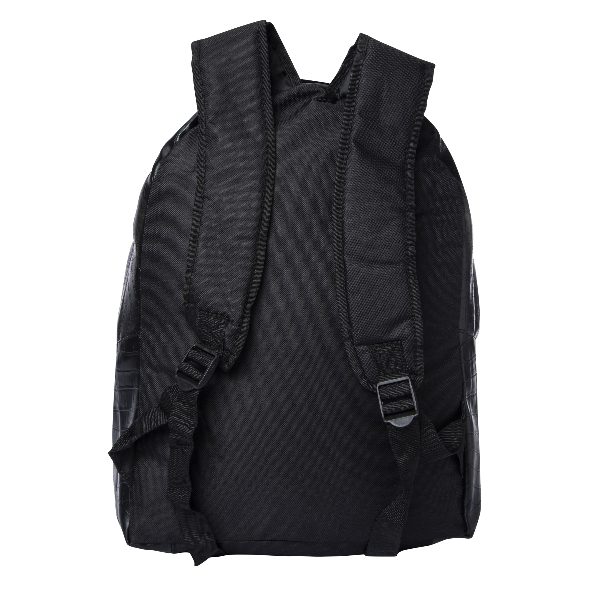 Faux Leather Backpack 19in