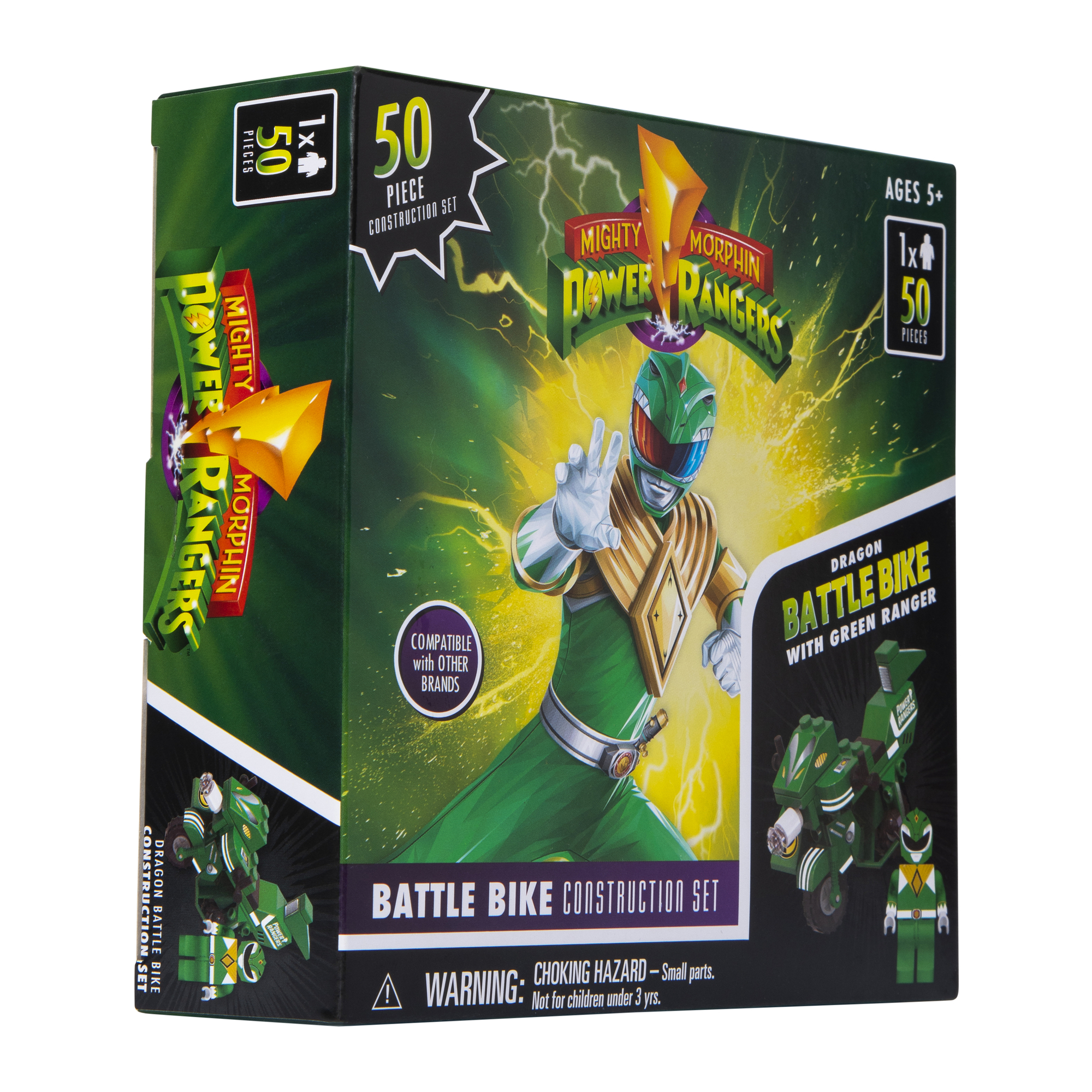 Mighty Morphin Power Rangers™  50-Piece Construction Set & Figure