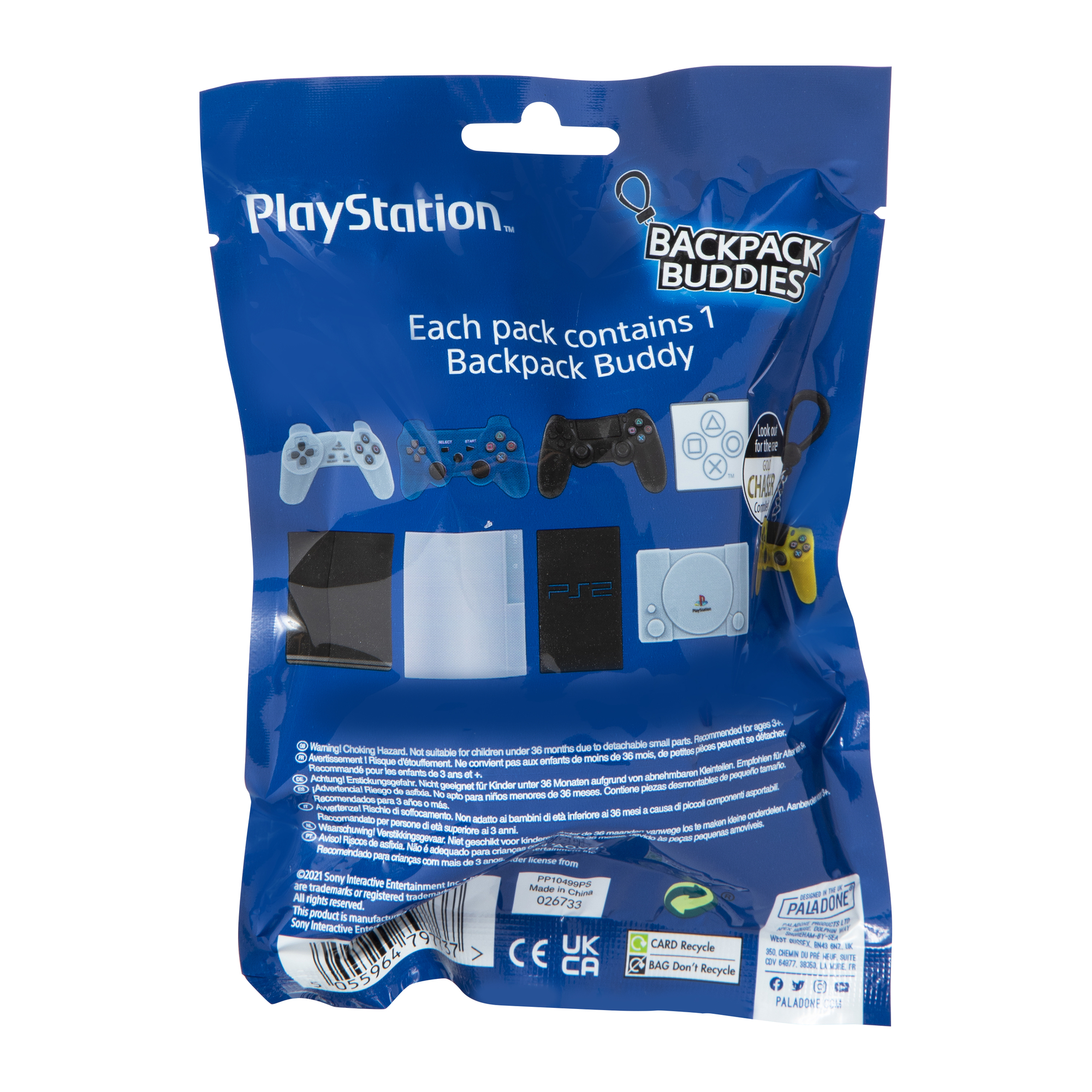 Playstation™ Backpack Buddies Remotes & Consoles Blind Bag