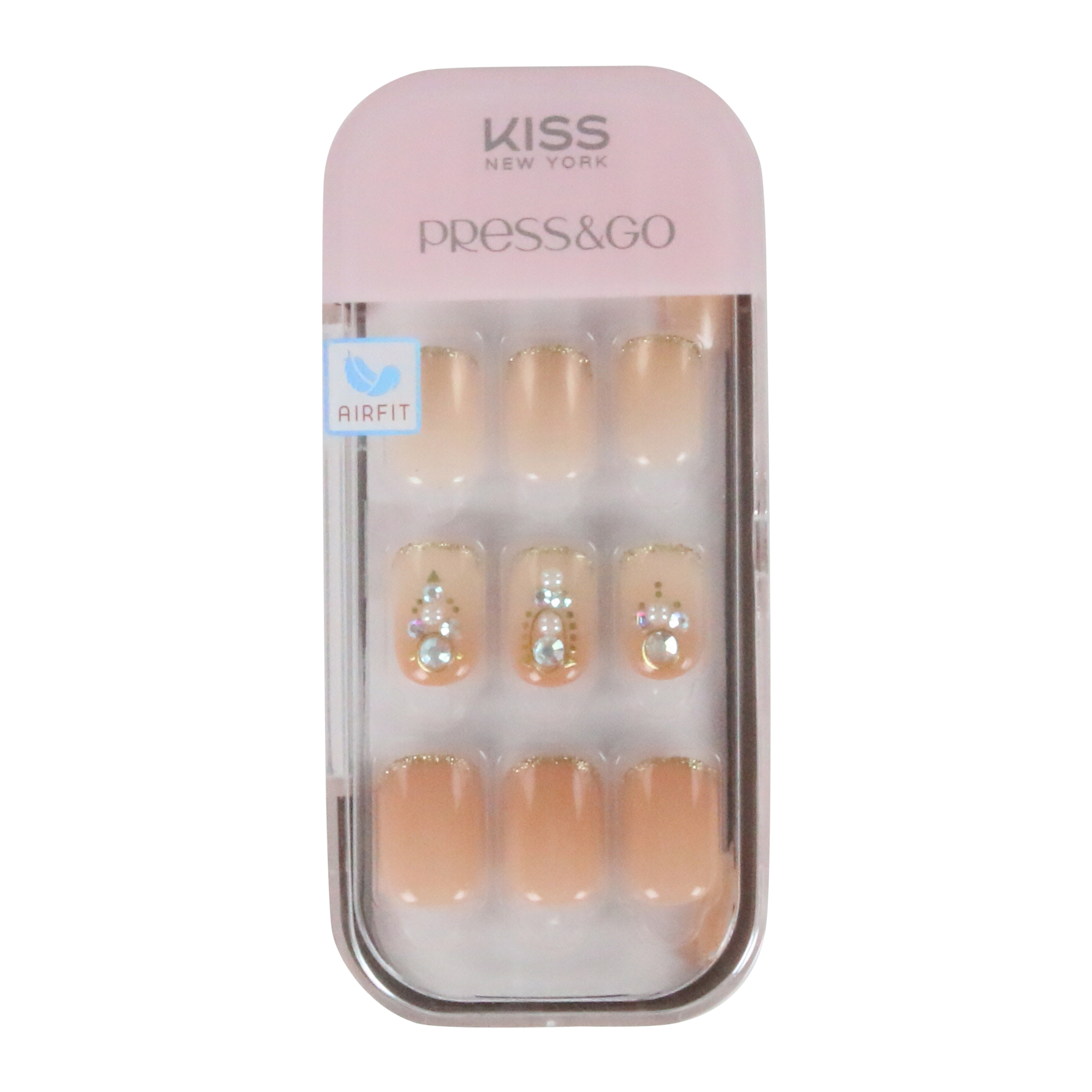 Kiss New York® Press & Go On Nails 30-Piece Kit