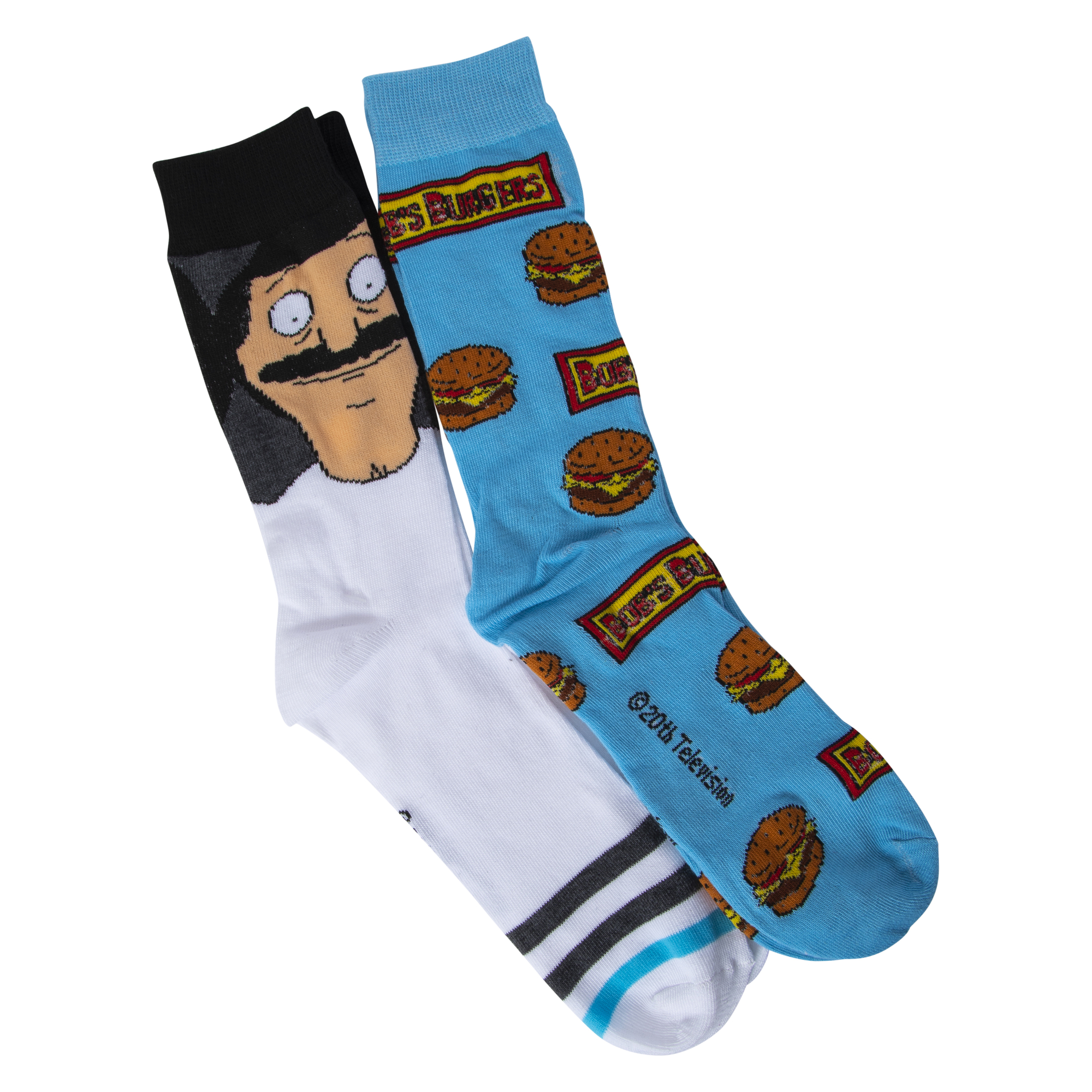Young Men's Bob's Burgers™ Crew Socks 2-Pack