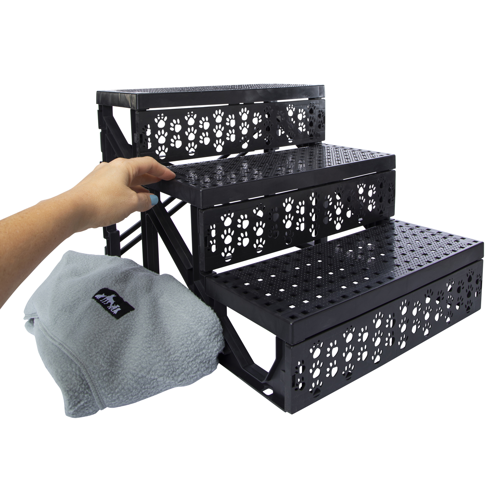 Deluxe 3-Step Pet Stairs 13.75in x 11.75in