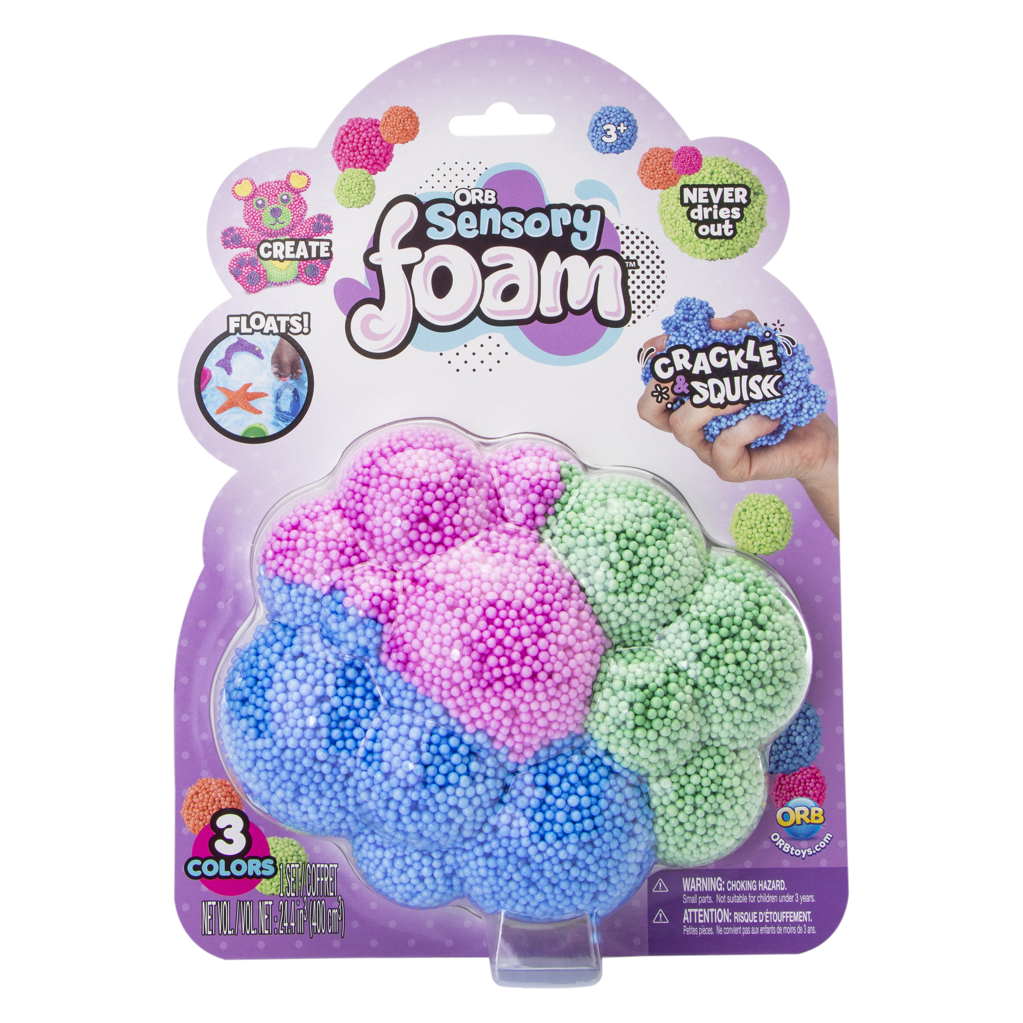 Orb® Sensory Foam® 3 Colors