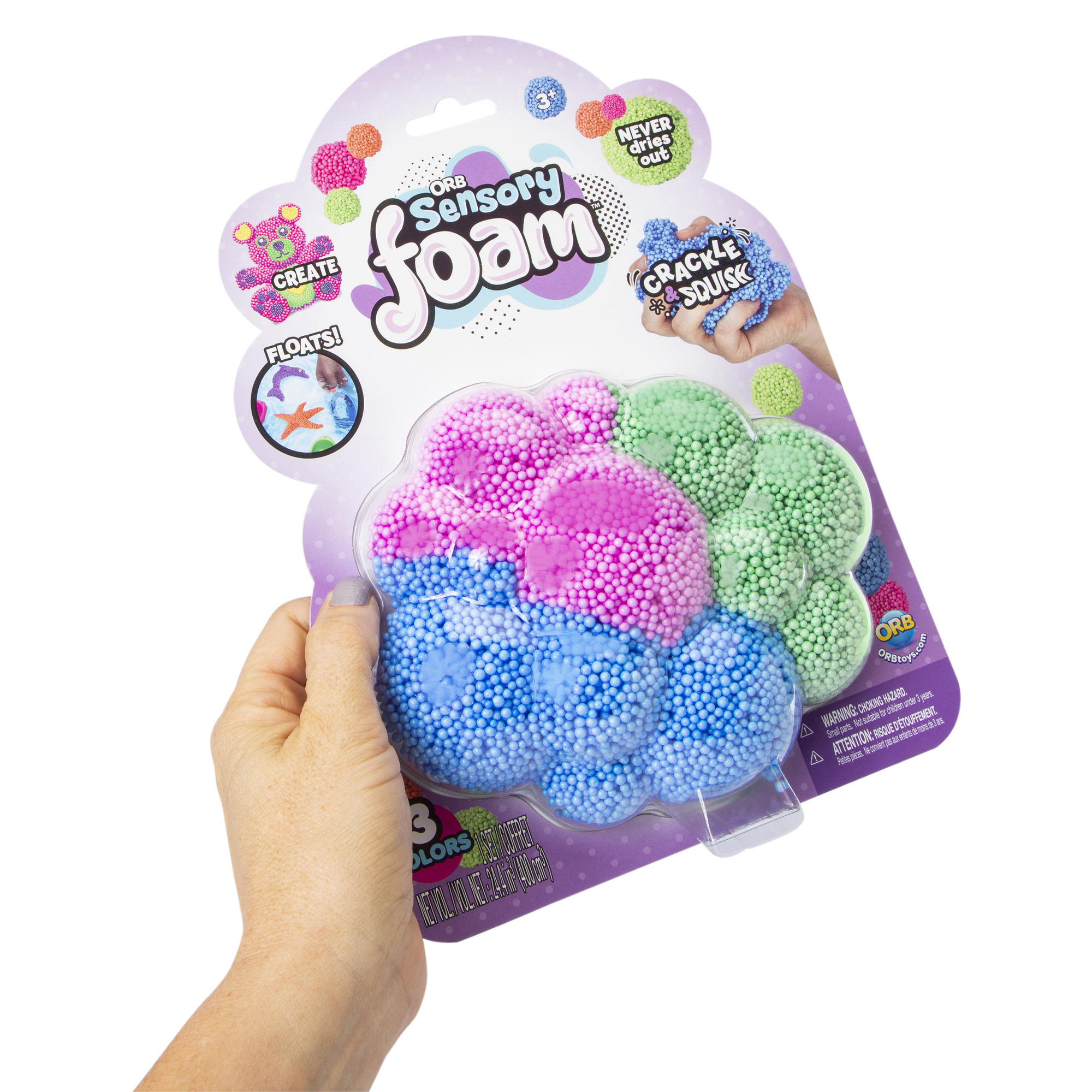 Orb® Sensory Foam® 3 Colors