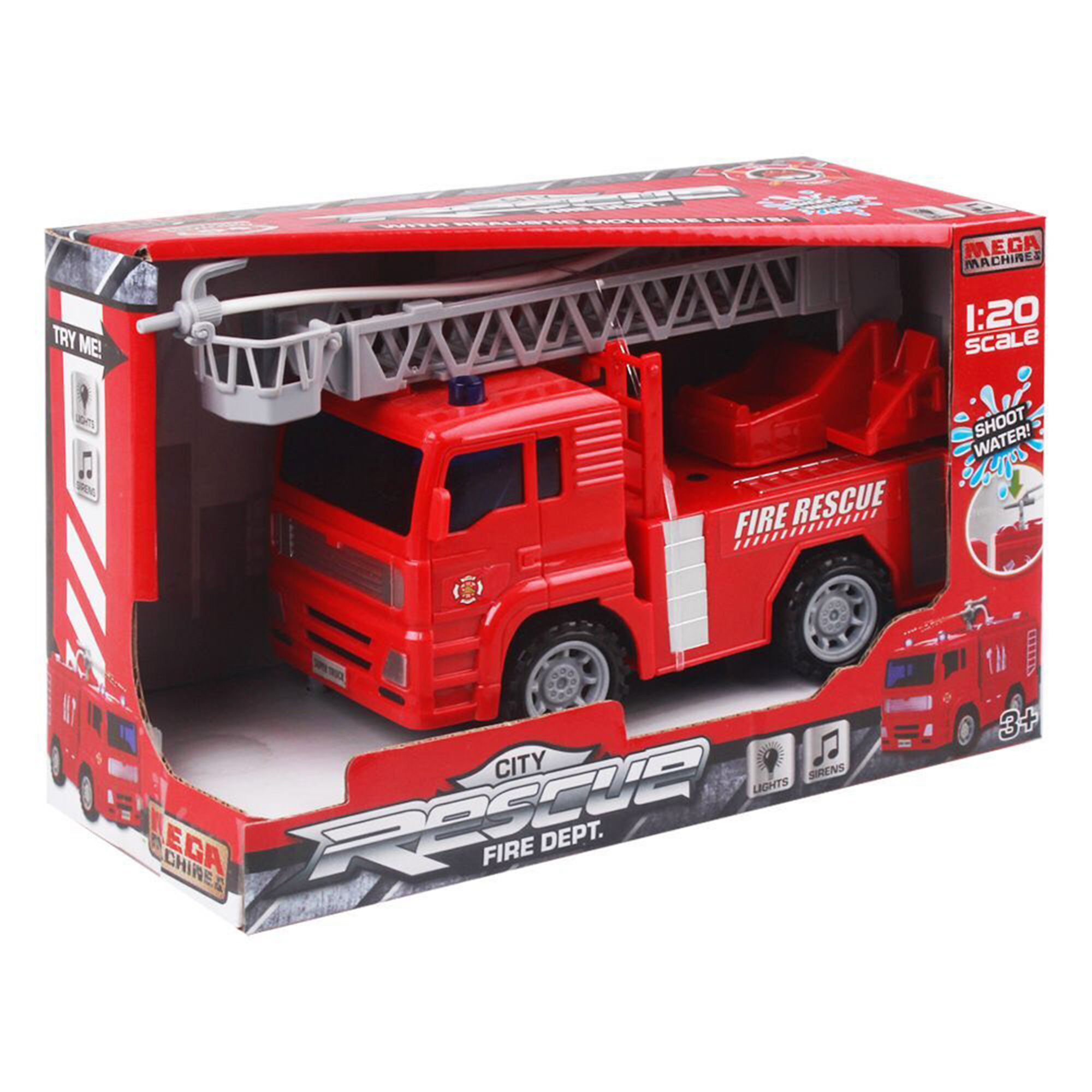 City Work Truck 1:20 Friction Car