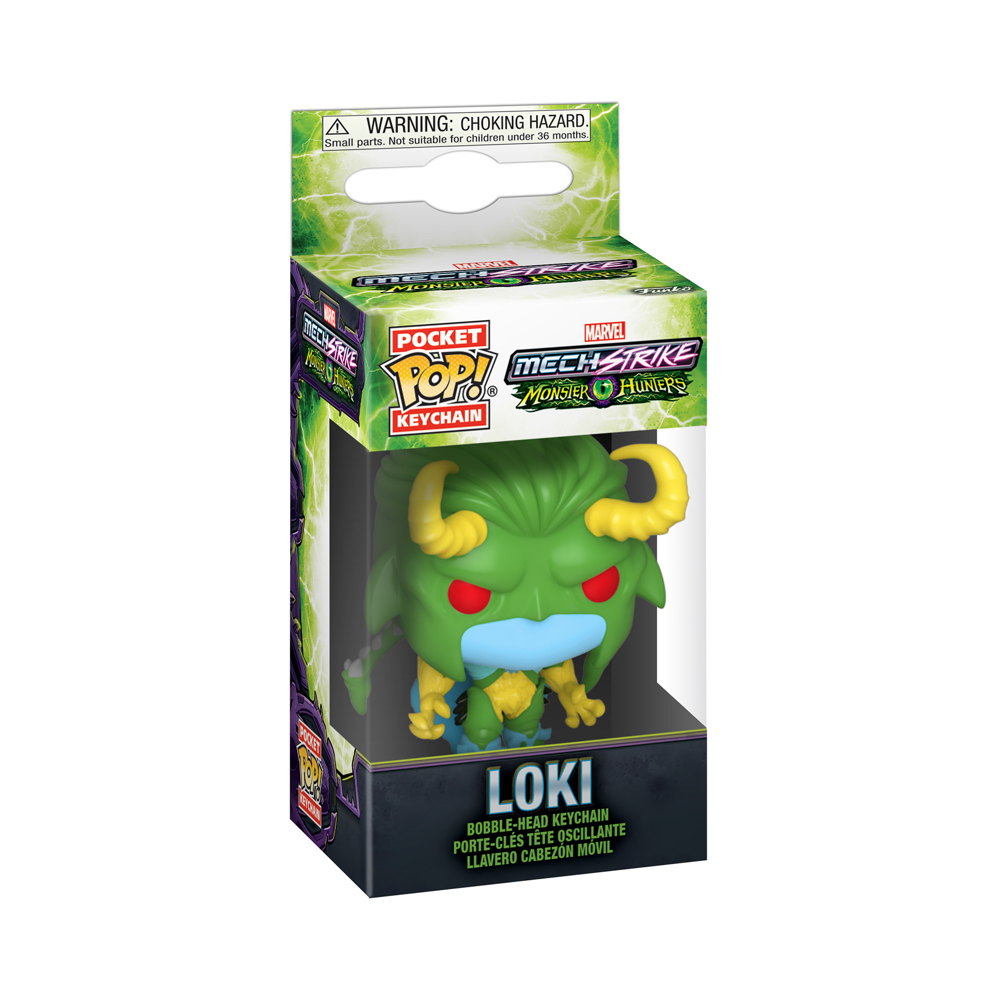 Funko Pop! Keychains Marvel Mech Strike Monster Hunters