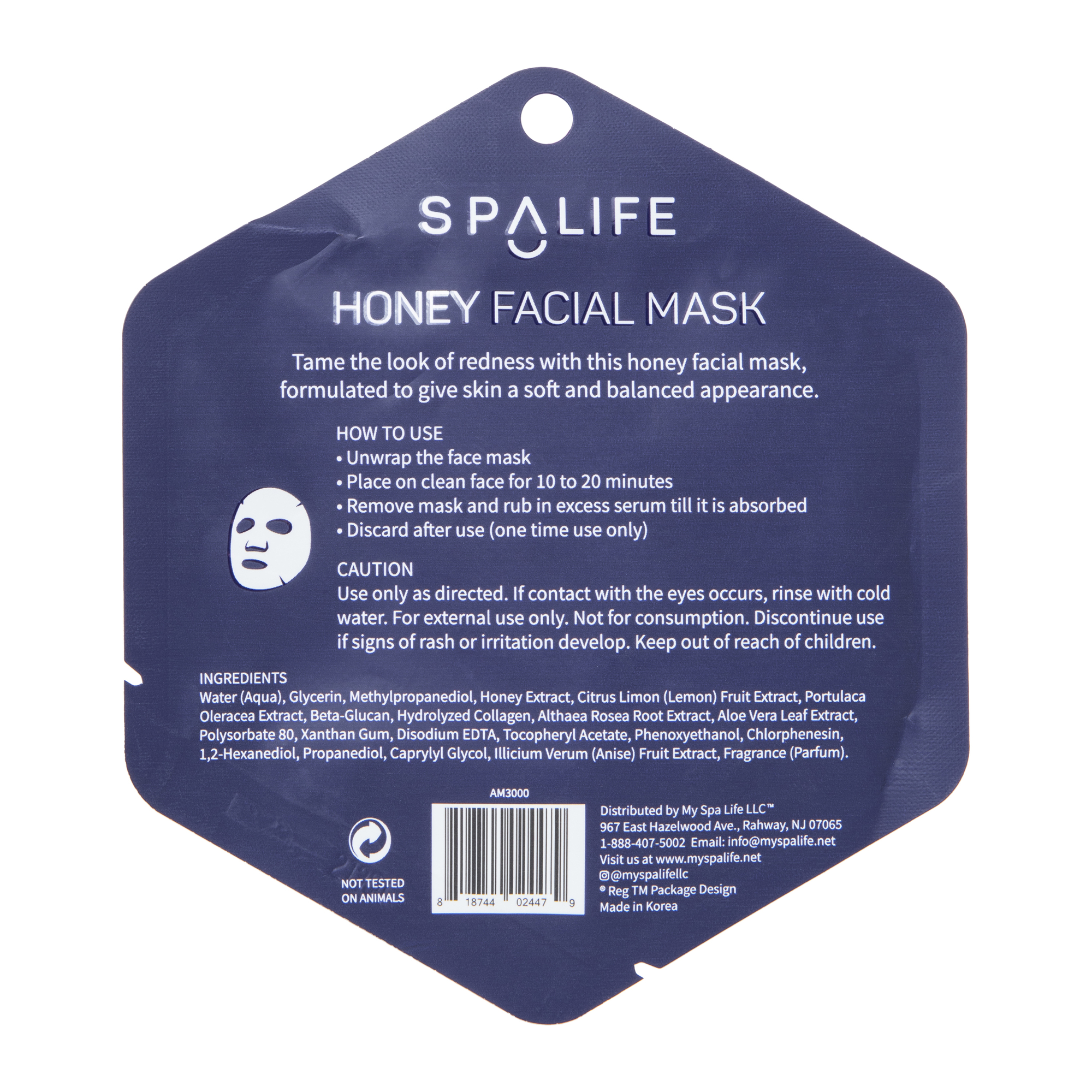 Soothe Honey Facial Sheet Mask