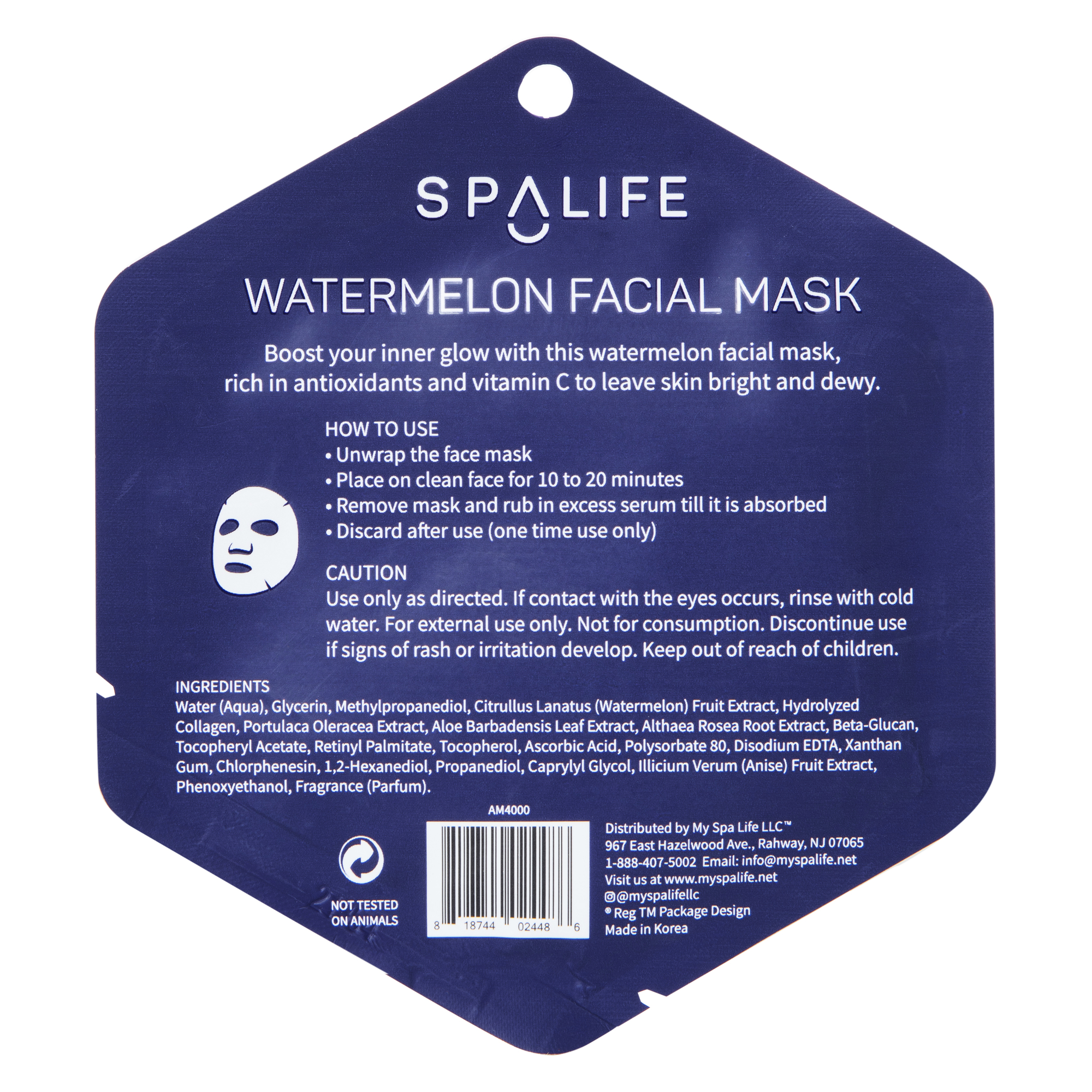 Glow Watermelon Facial Sheet Mask