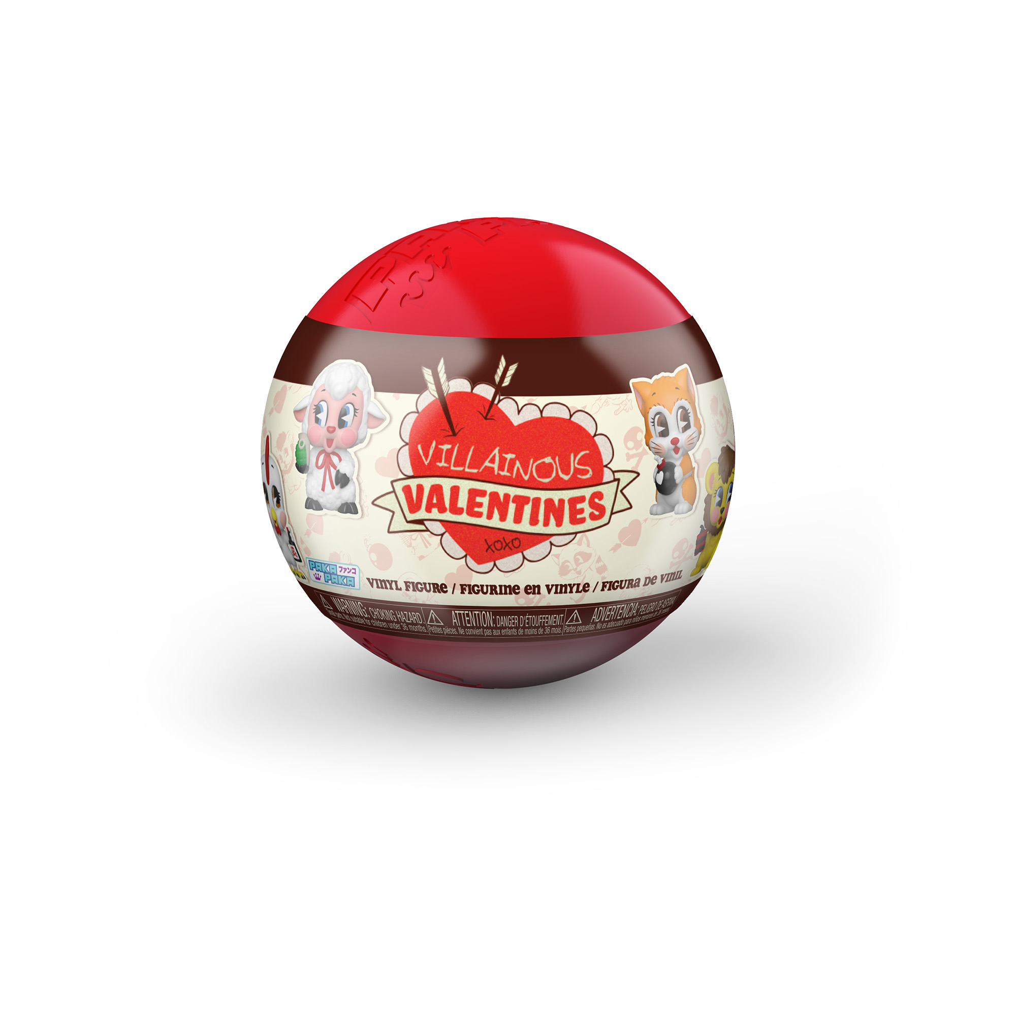 Paka Paka Villainous Valentines Blind Bag Vinyl Figure