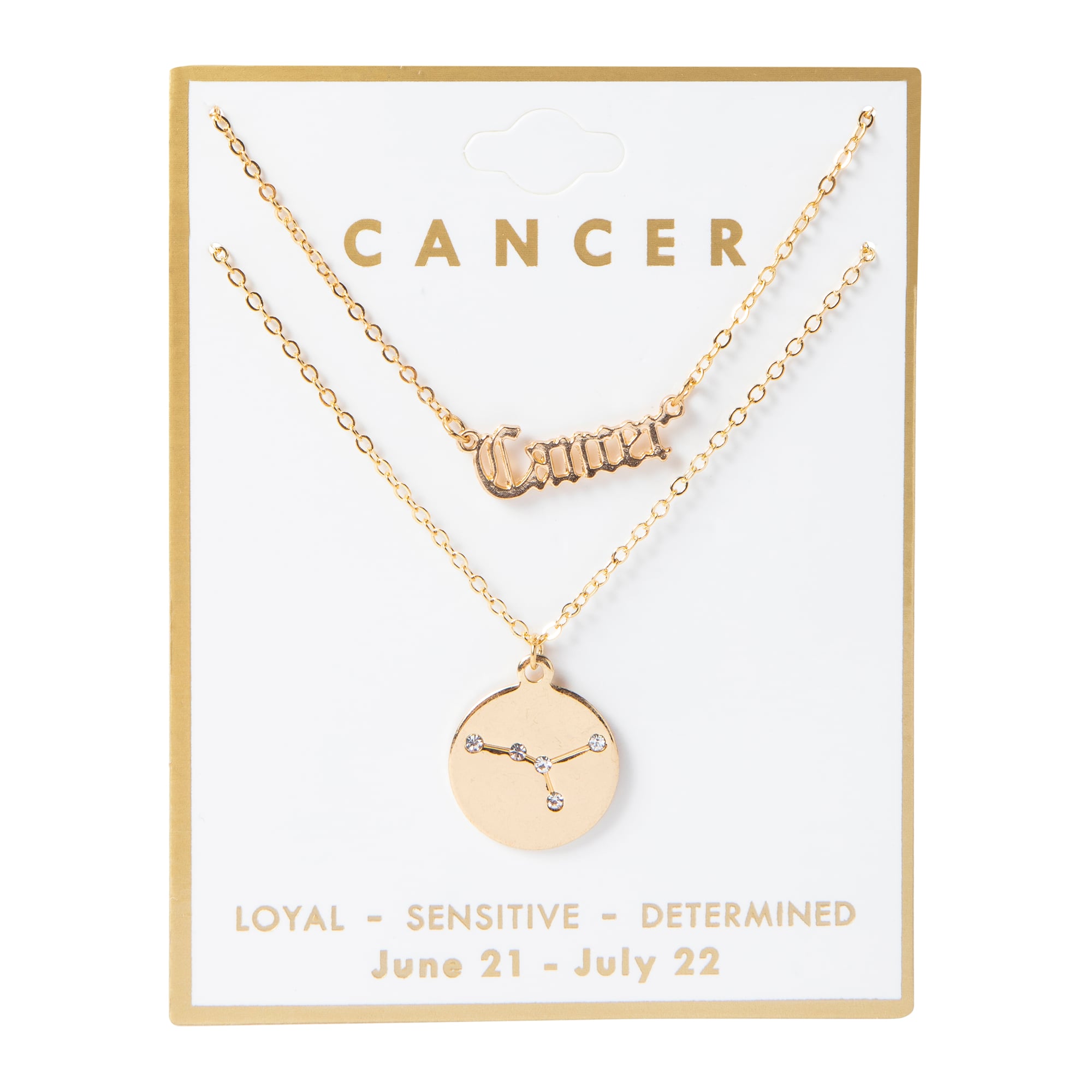 Layered Zodiac Necklace