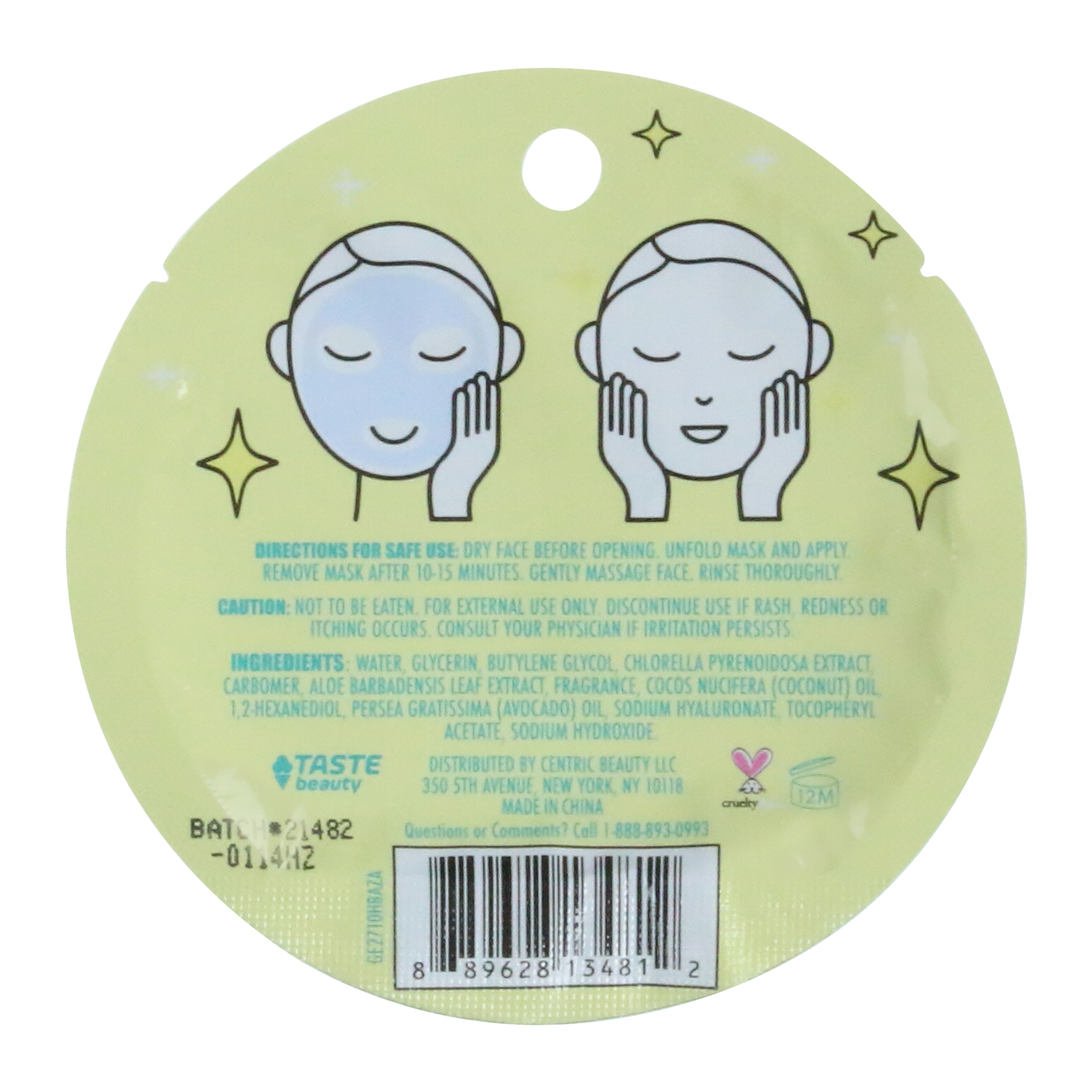 'Love Is Sweet' Marshmallow-Scented Sheet Mask