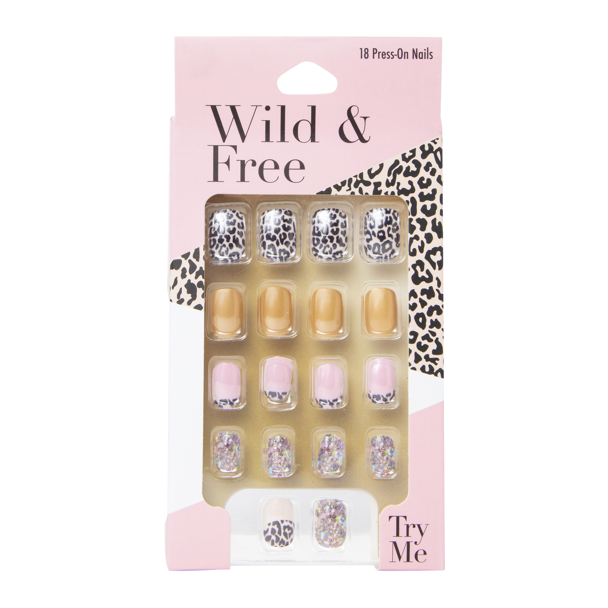 Press-On Nails 18-Piece Set