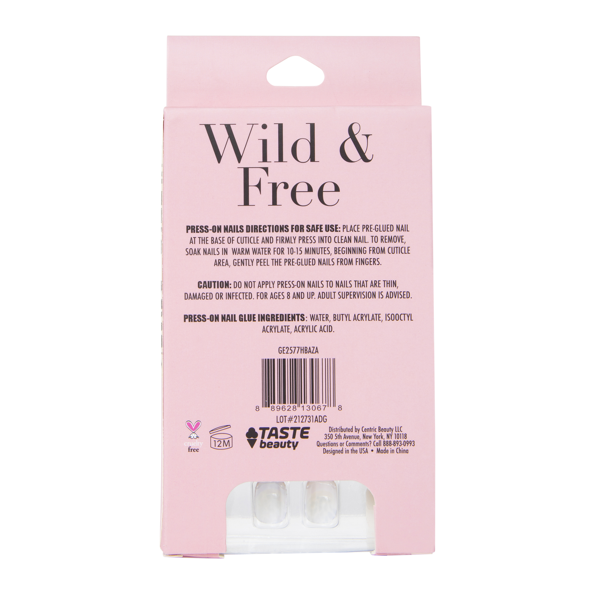 Press-On Nails 18-Piece Set
